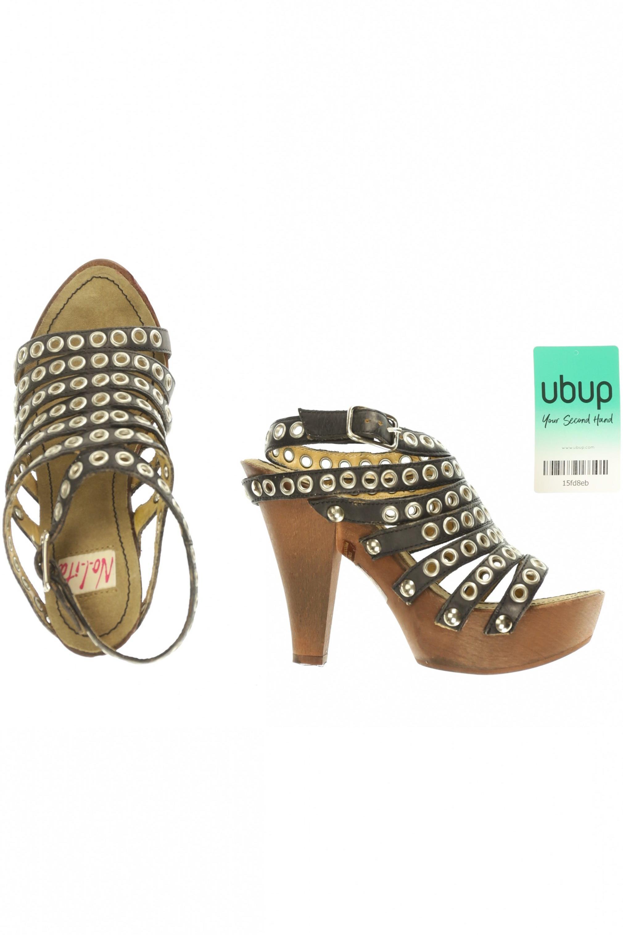 

Nolita Damen Sandale, schwarz, Gr. 35