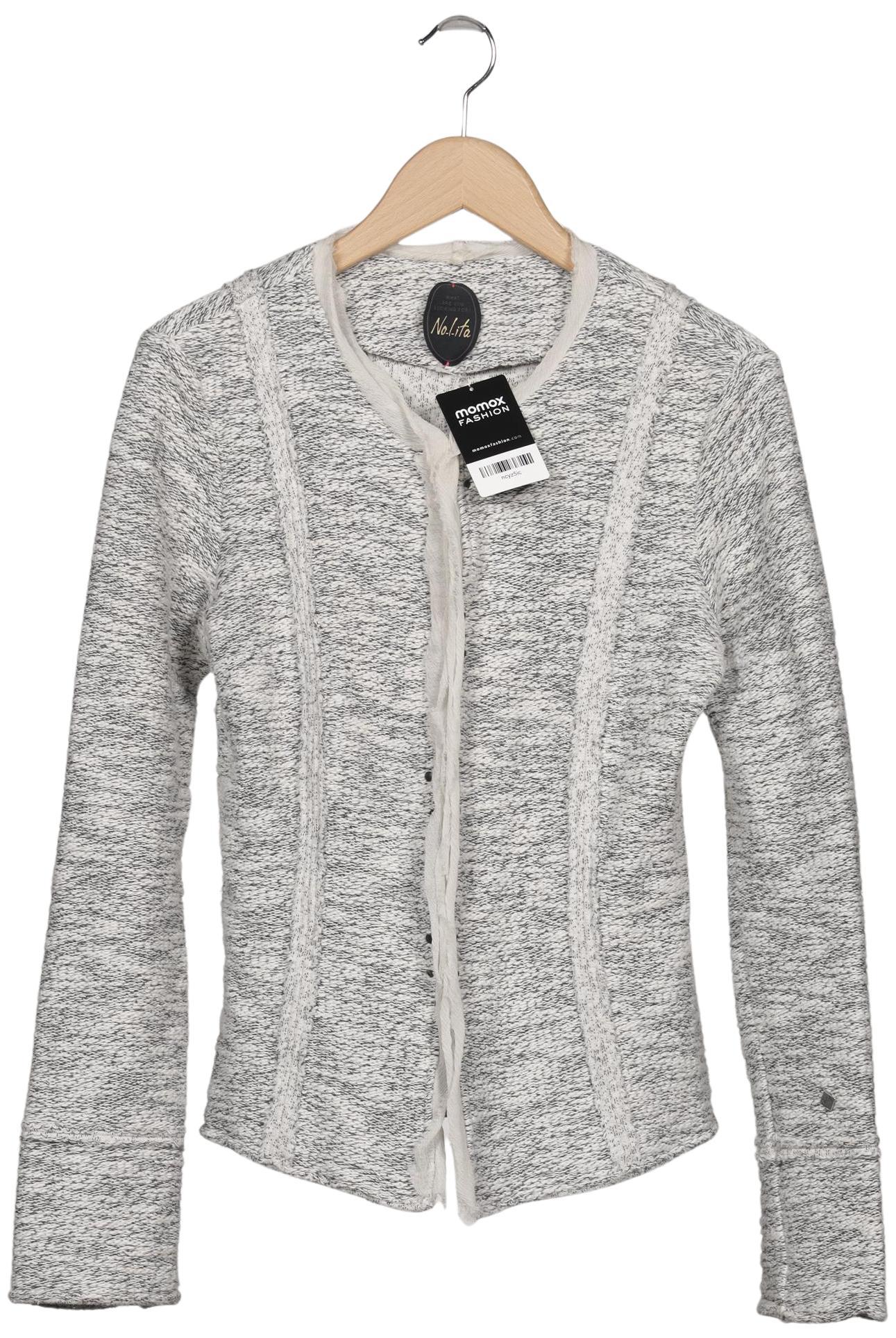 

Nolita Damen Strickjacke, grau, Gr. 46