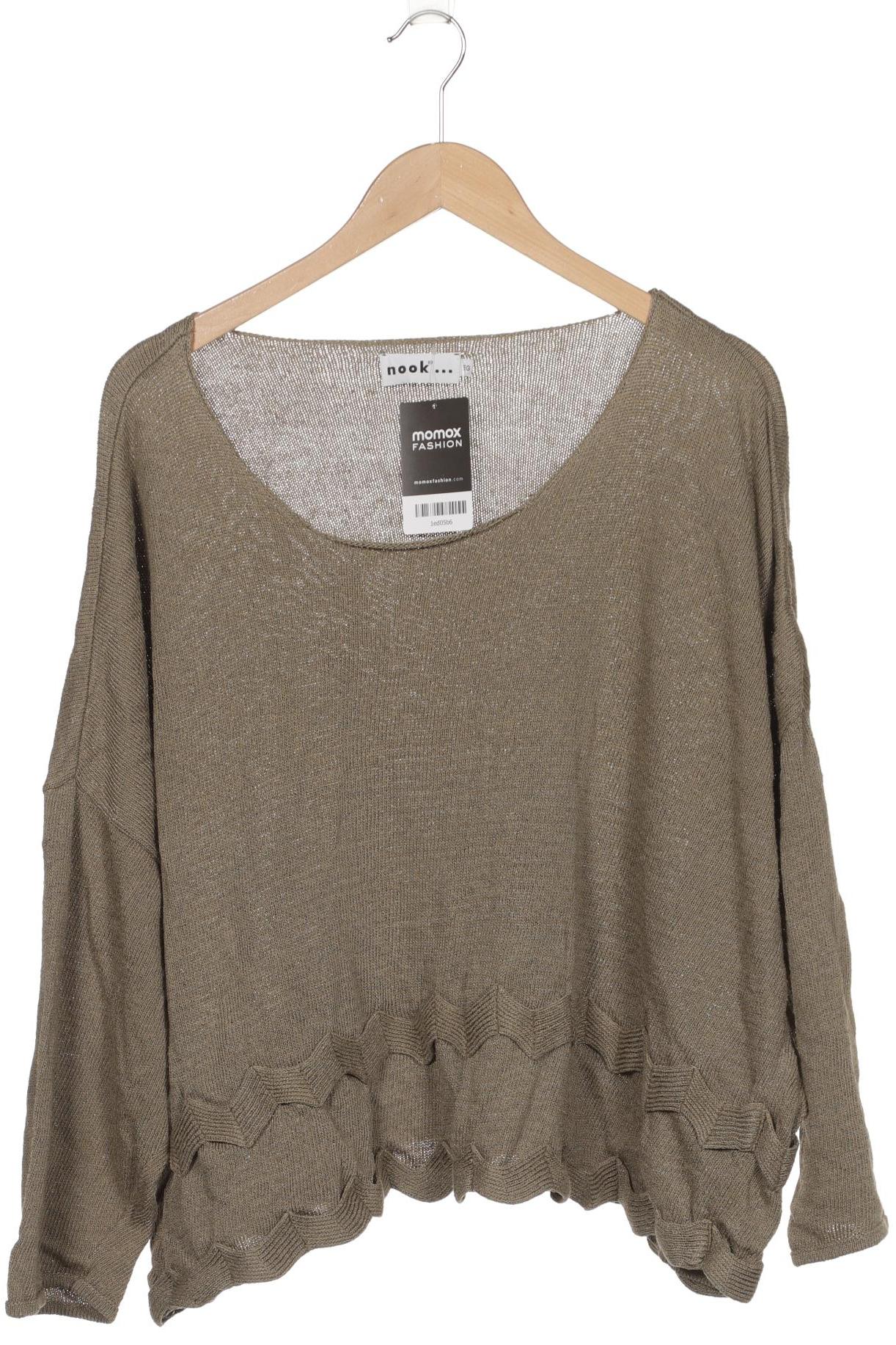 

nook... Damen Pullover, grün, Gr. 48