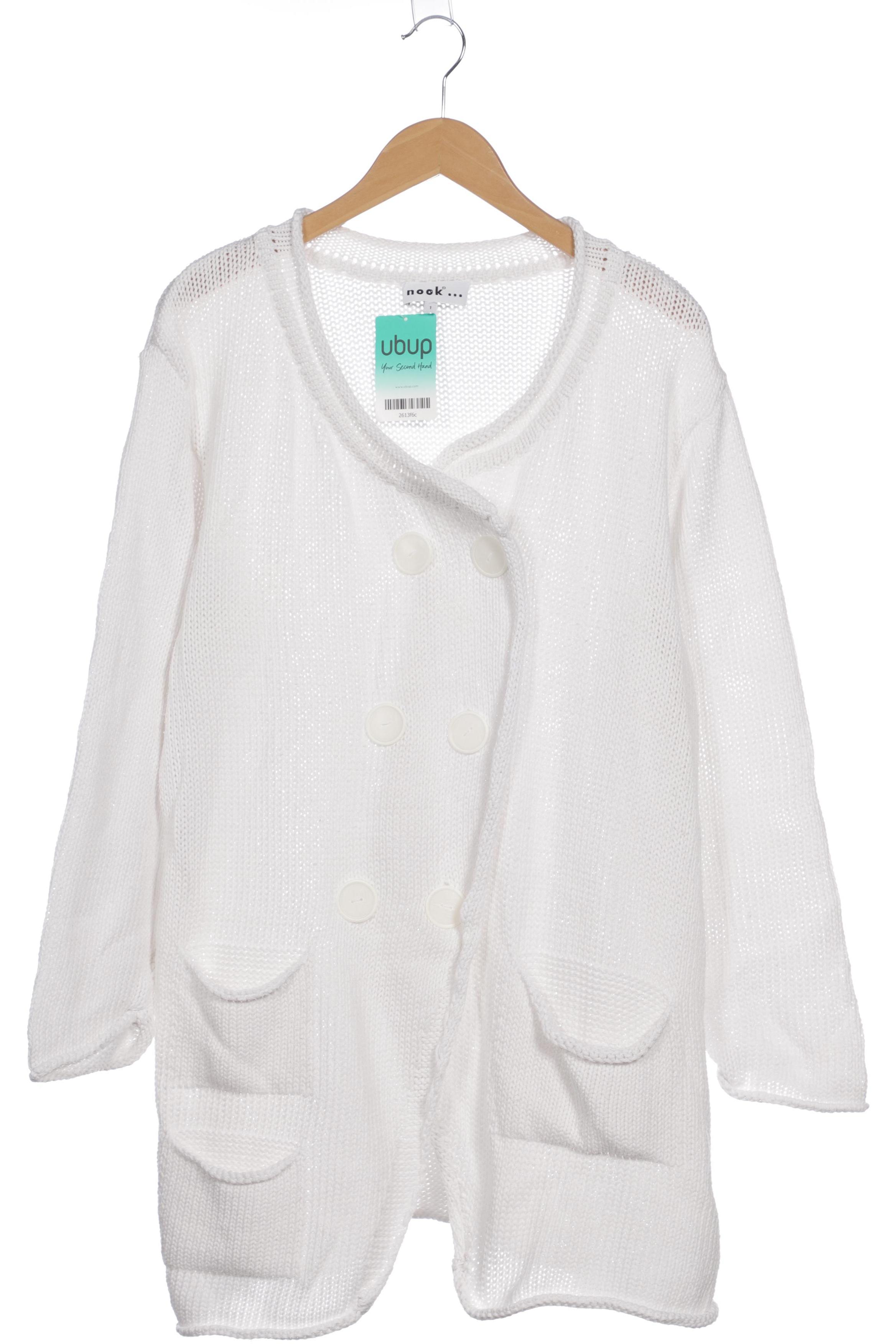 

nook... Damen Strickjacke, weiß, Gr.