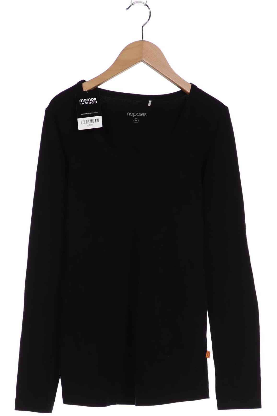 

noppies Damen Langarmshirt, schwarz, Gr. 38