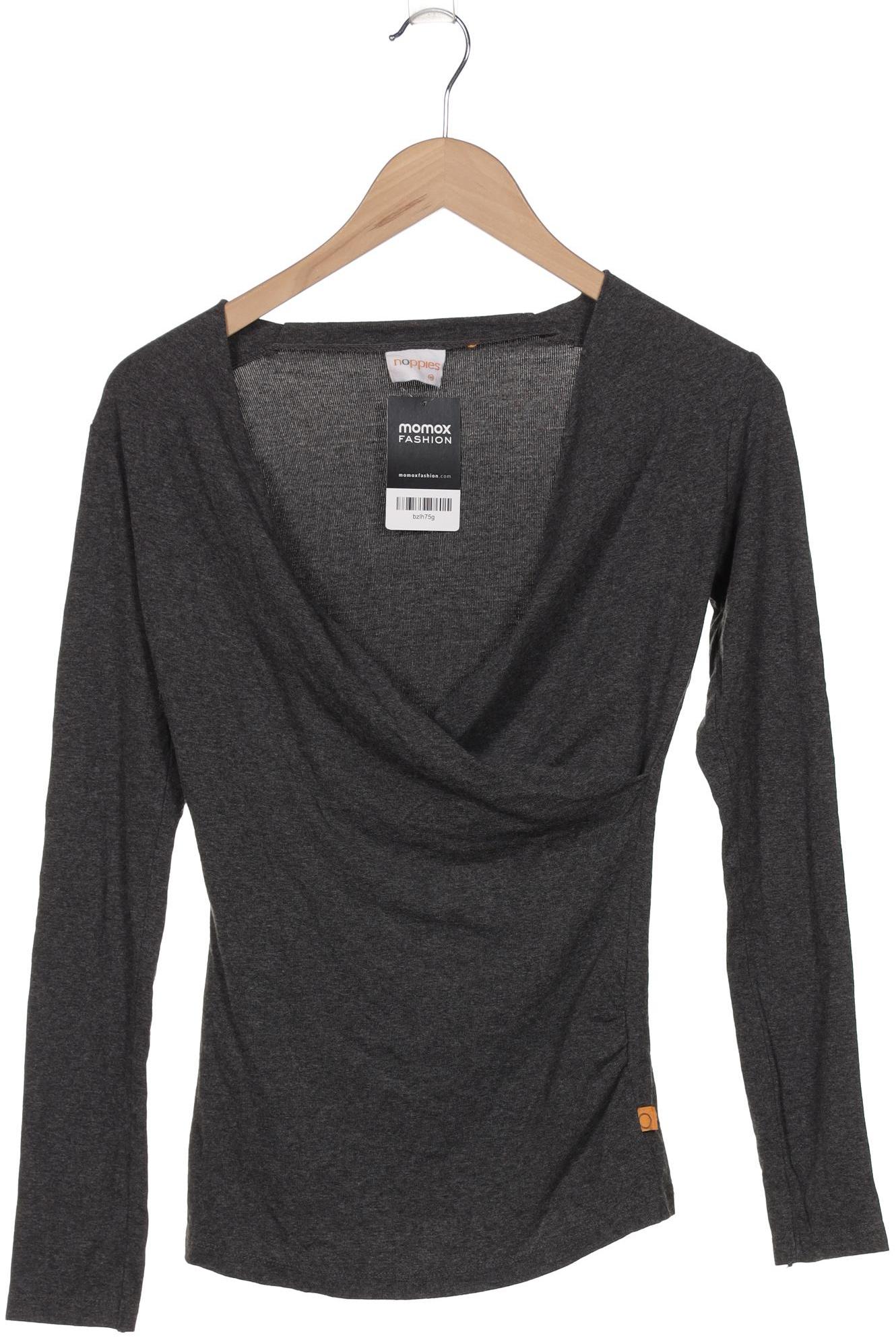 

noppies Damen Langarmshirt, grau, Gr. 34