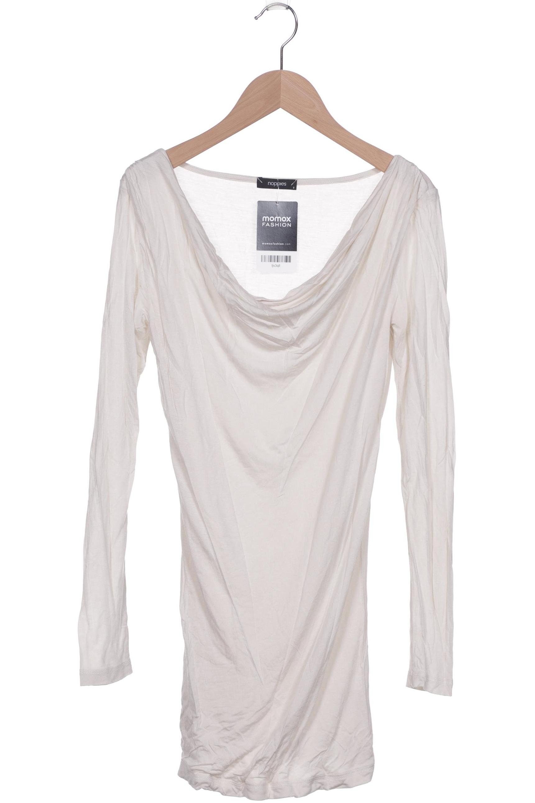 

noppies Damen Langarmshirt, cremeweiß, Gr. 36