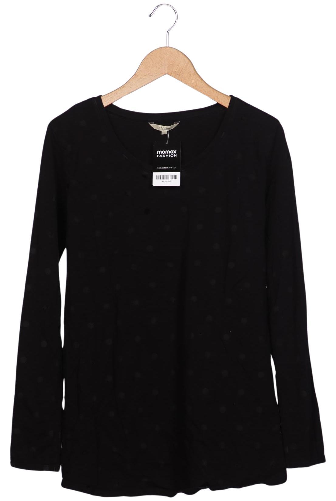 

noppies Damen Langarmshirt, schwarz, Gr. 42