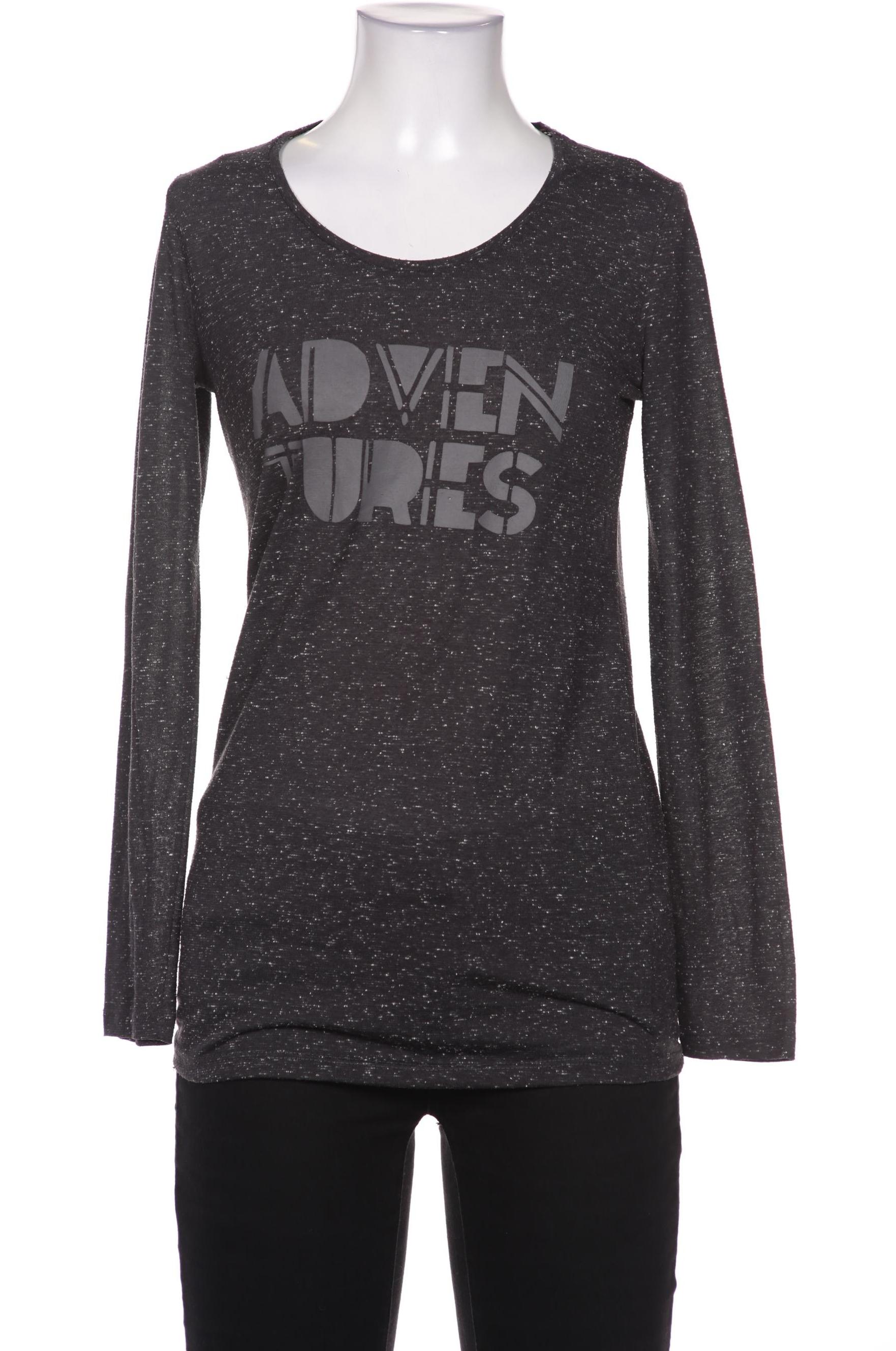 

noppies Damen Langarmshirt, grau, Gr. 34