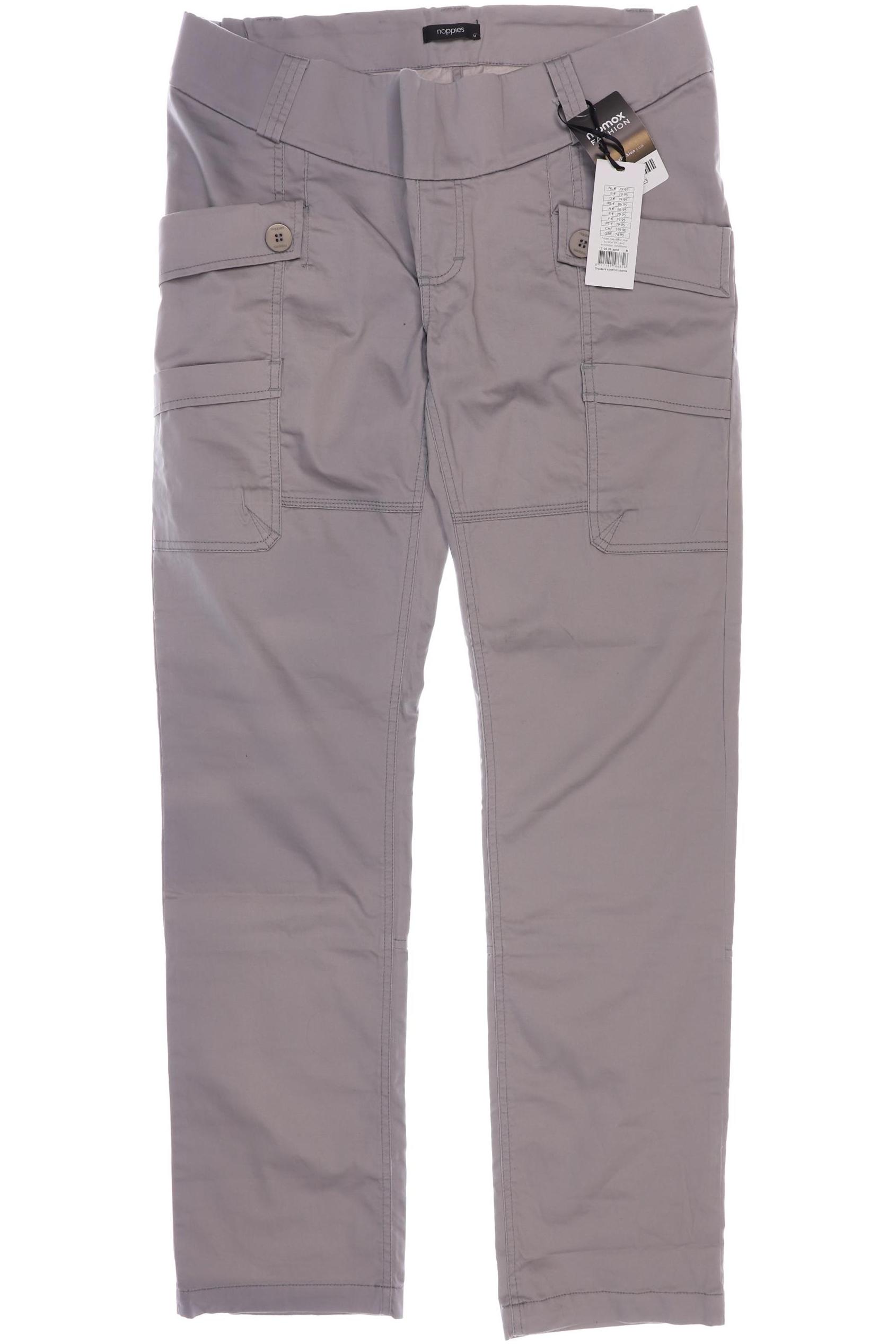 

noppies Damen Stoffhose, grau, Gr. 0