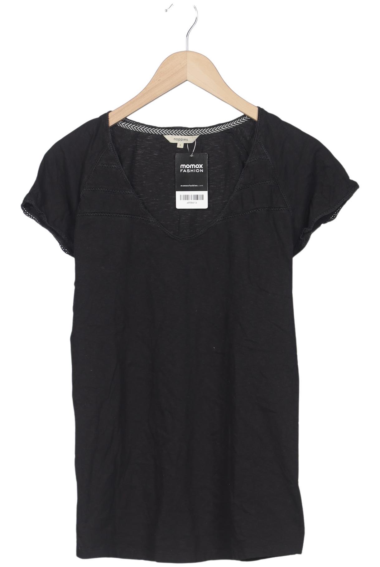 

noppies Damen T-Shirt, schwarz, Gr. 36