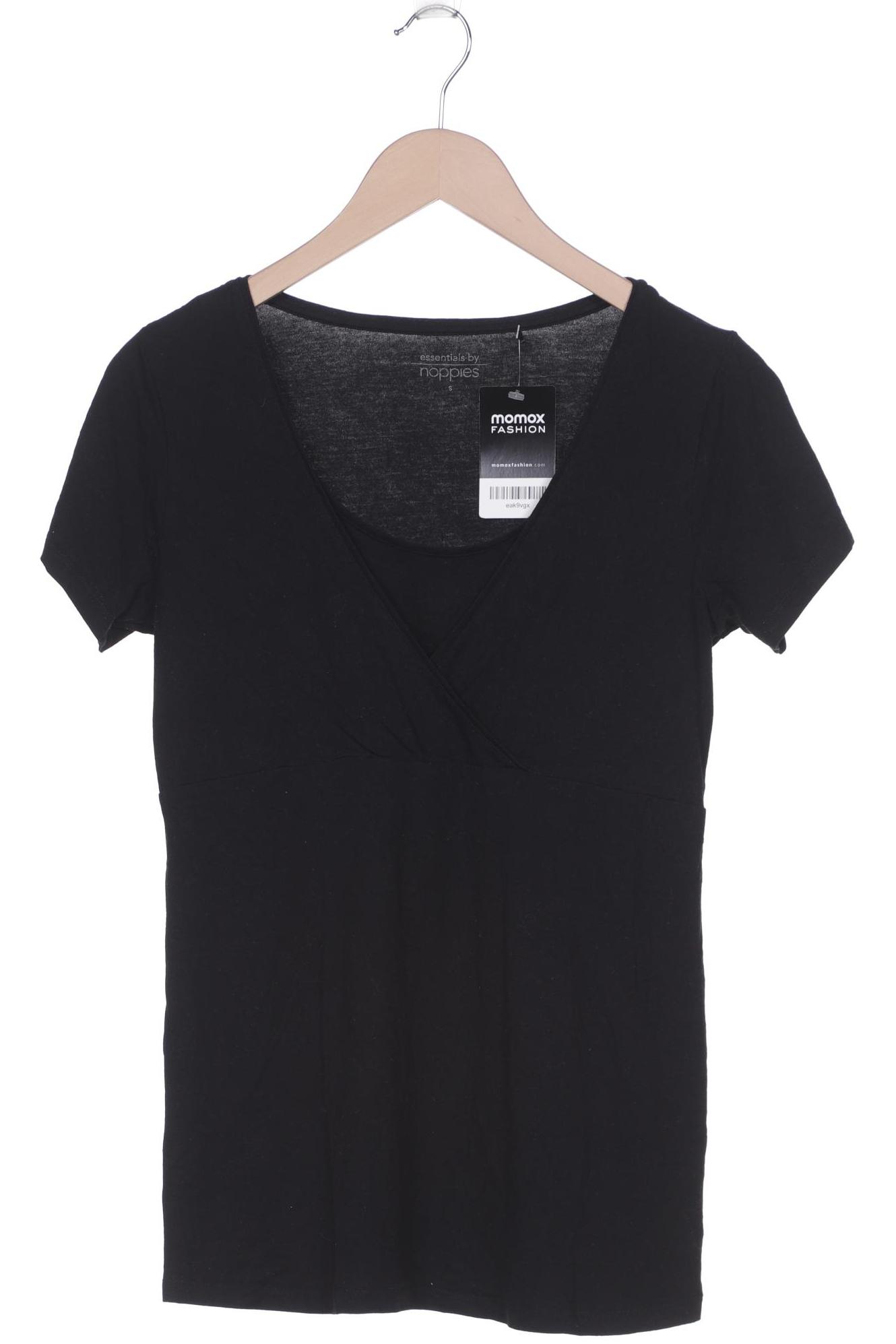 

noppies Damen T-Shirt, schwarz, Gr. 36
