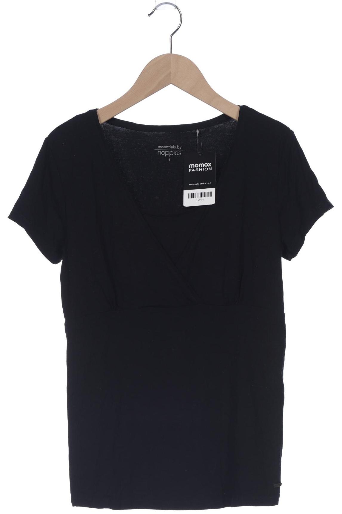 

noppies Damen T-Shirt, schwarz, Gr. 36