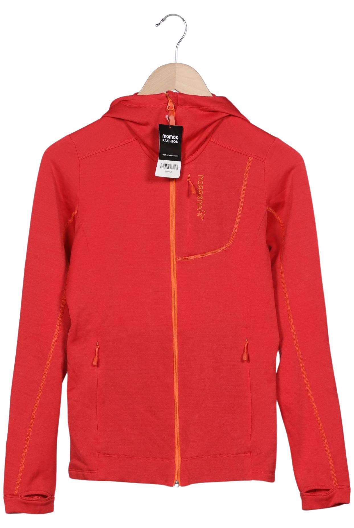 

Norrona Damen Kapuzenpullover, rot, Gr. 38