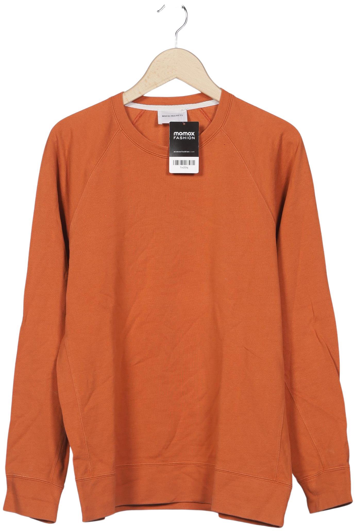 Thumbnail - Norse Projects Herren Sweatshirt, orange, Gr. 48