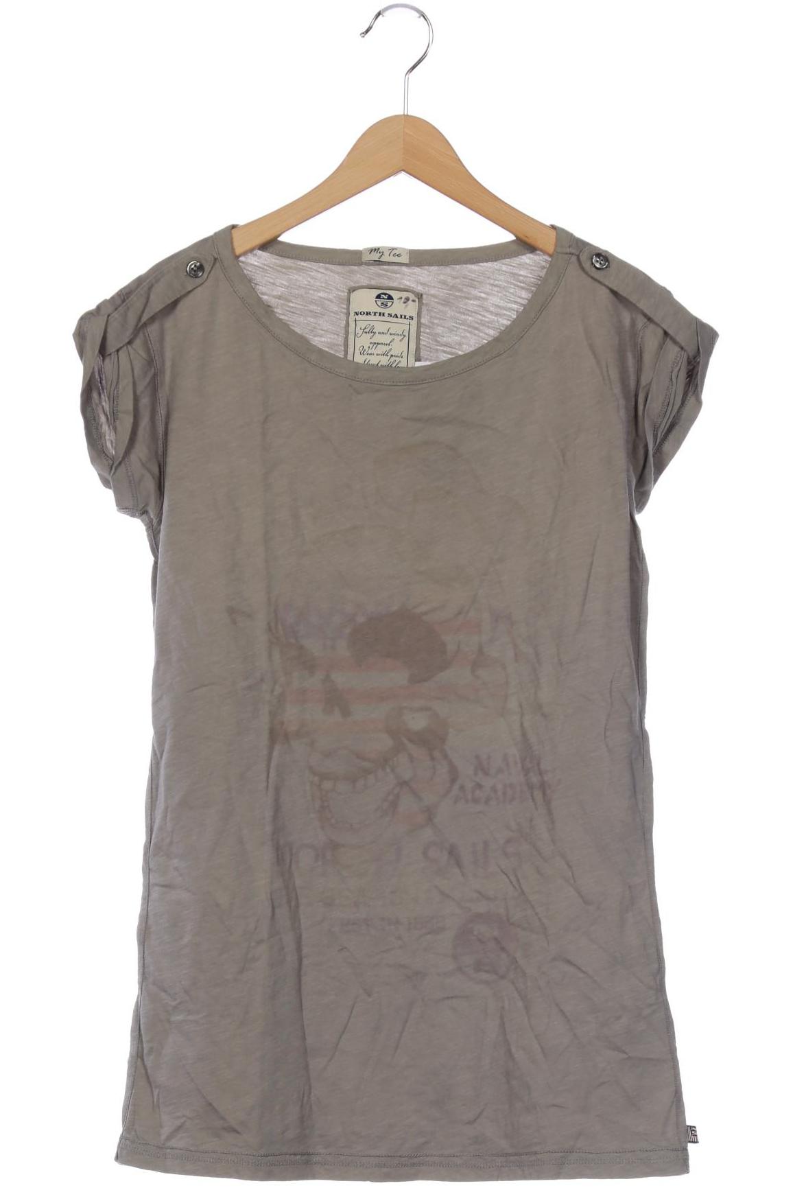 

north sails Damen T-Shirt, grau, Gr. 36