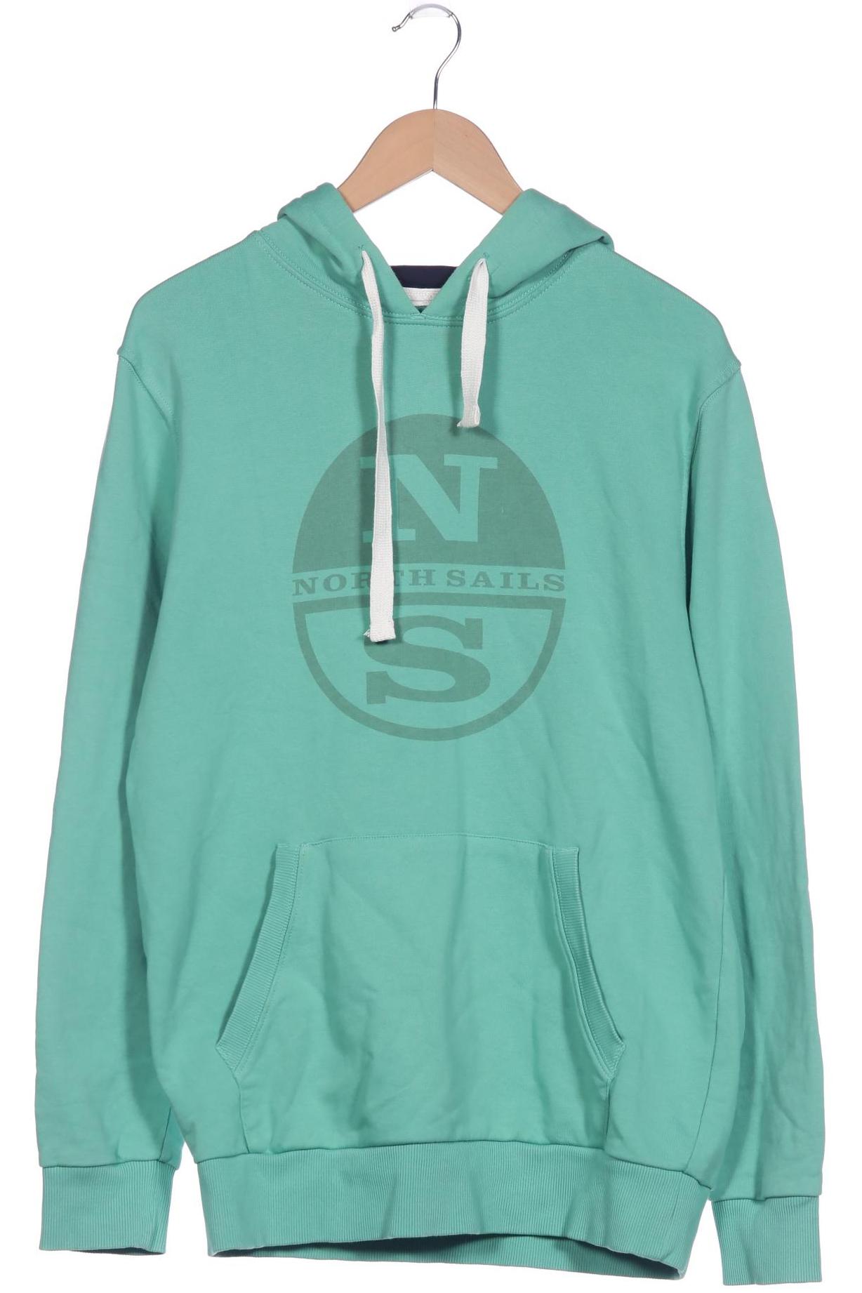

north sails Herren Kapuzenpullover, türkis, Gr. 52