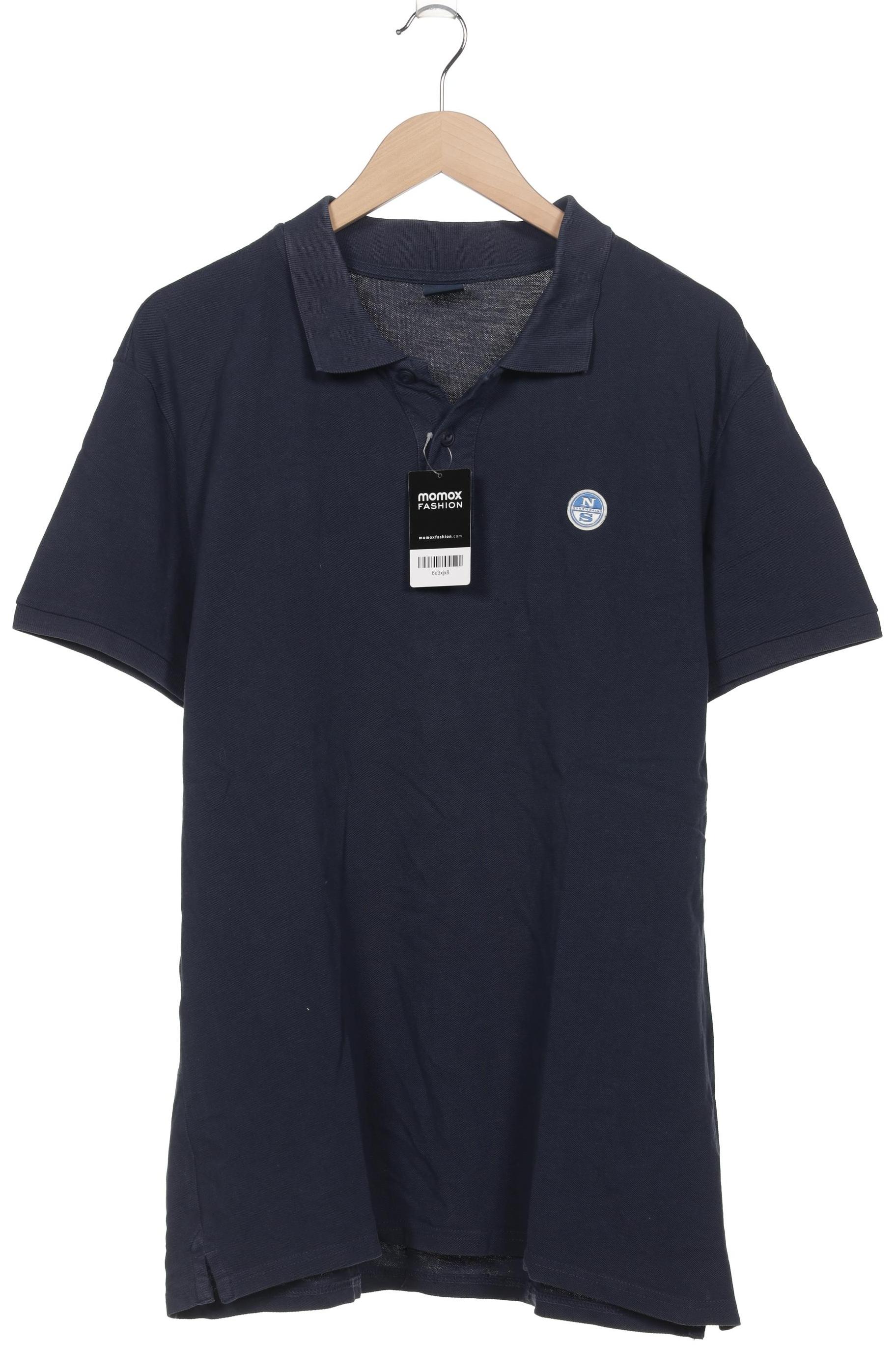 

north sails Herren Poloshirt, marineblau, Gr. 56