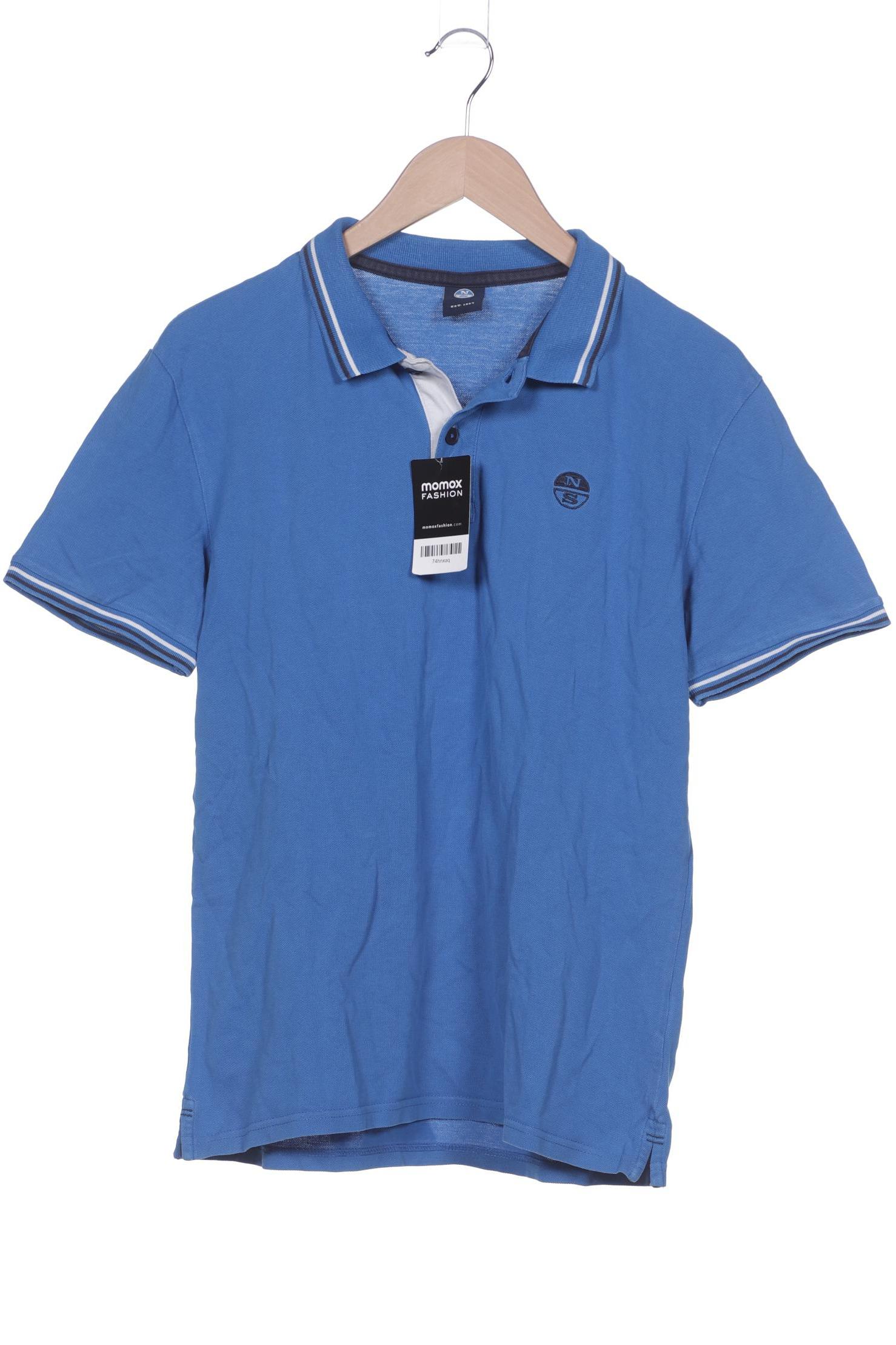 

north sails Herren Poloshirt, blau, Gr. 48