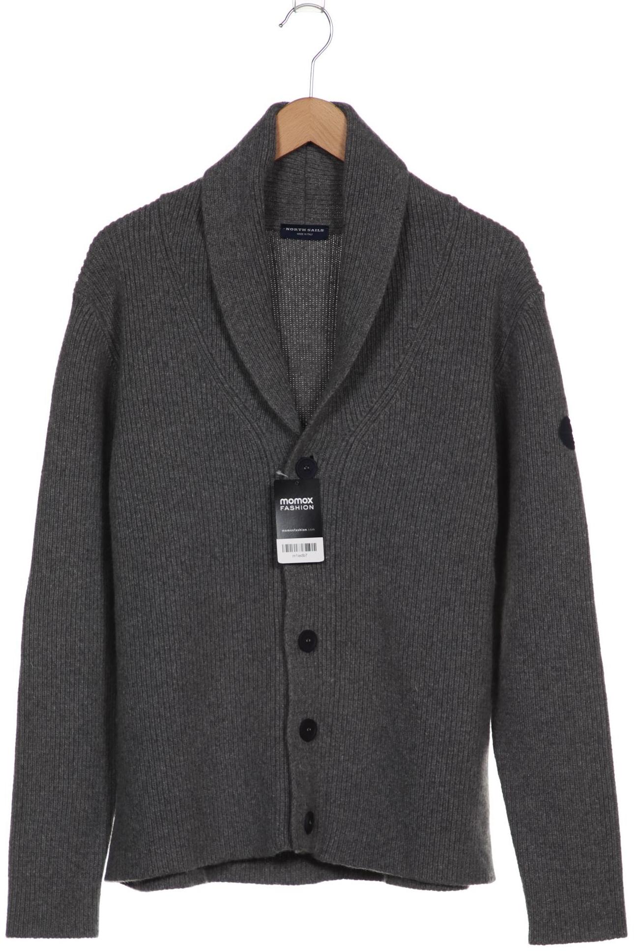 

north sails Herren Strickjacke, grau, Gr. 48