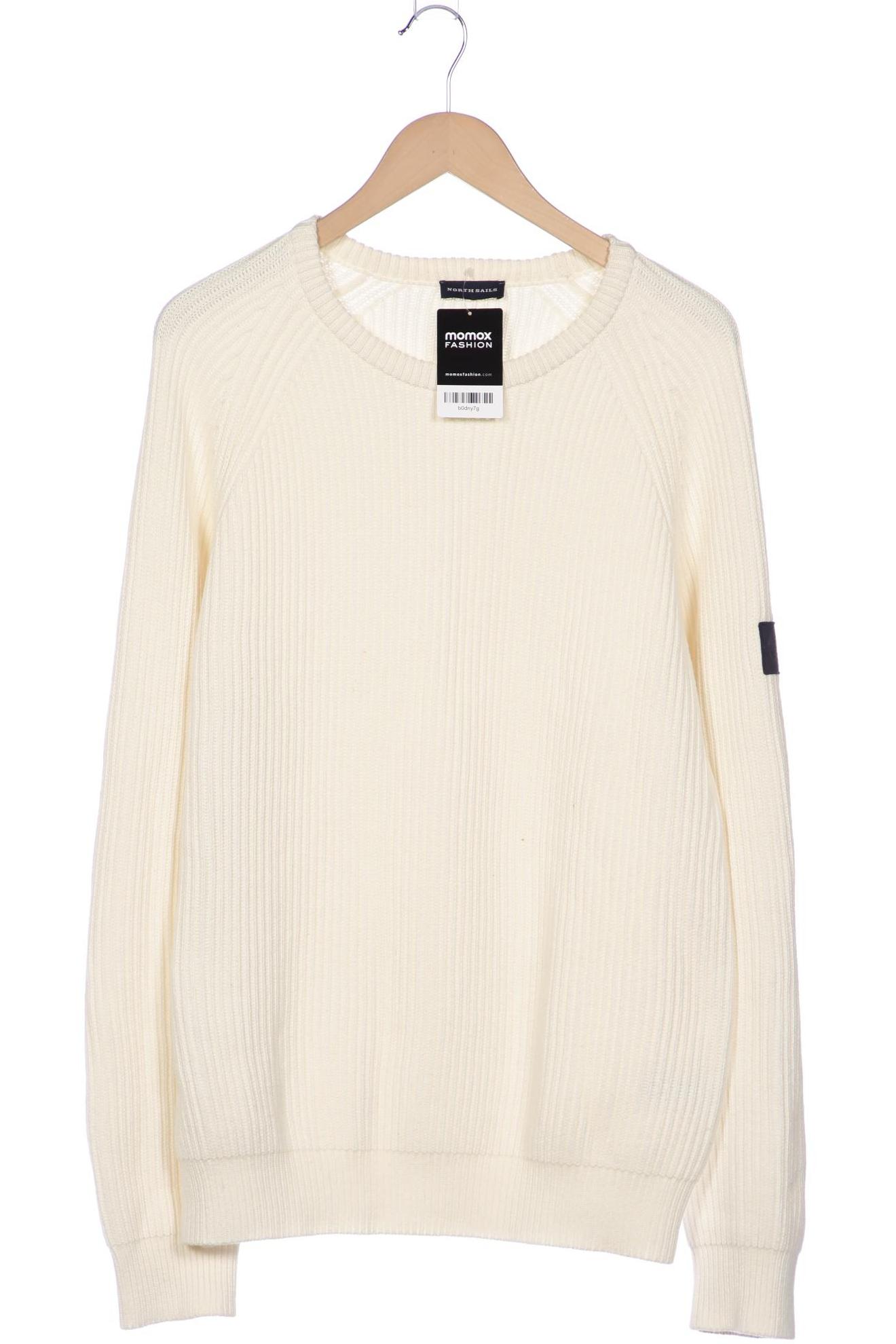 

north sails Herren Pullover, weiß, Gr. 54