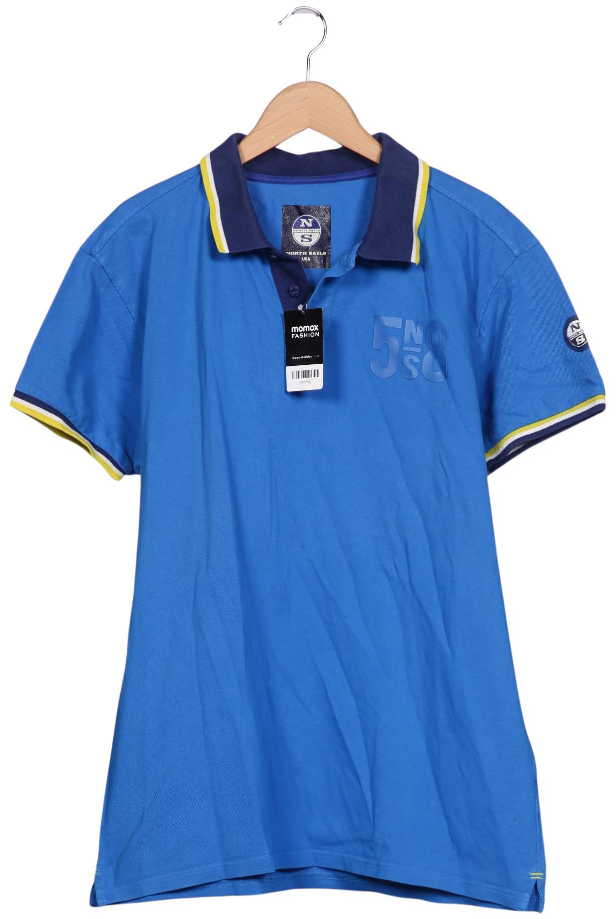 

north sails Herren Poloshirt, blau, Gr. 56