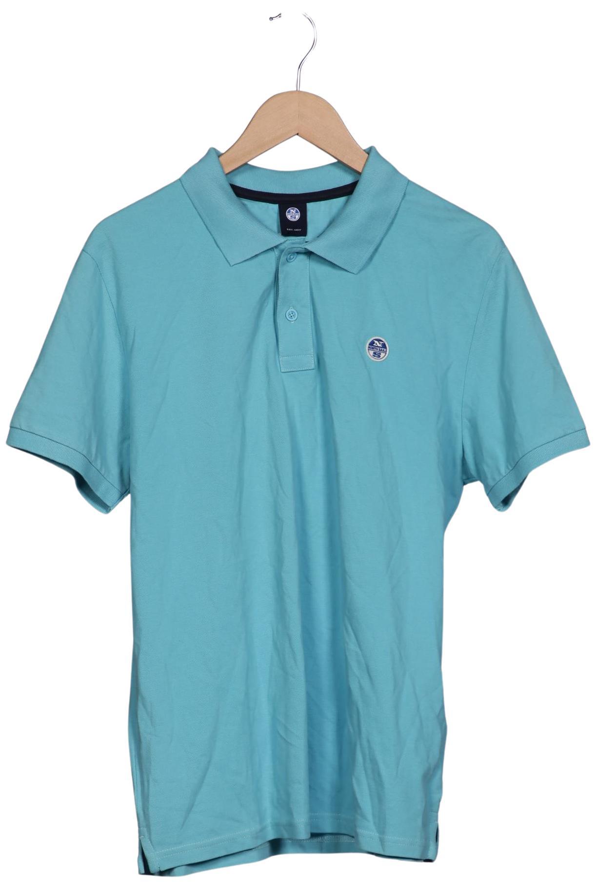 

north sails Herren Poloshirt, türkis, Gr. 52