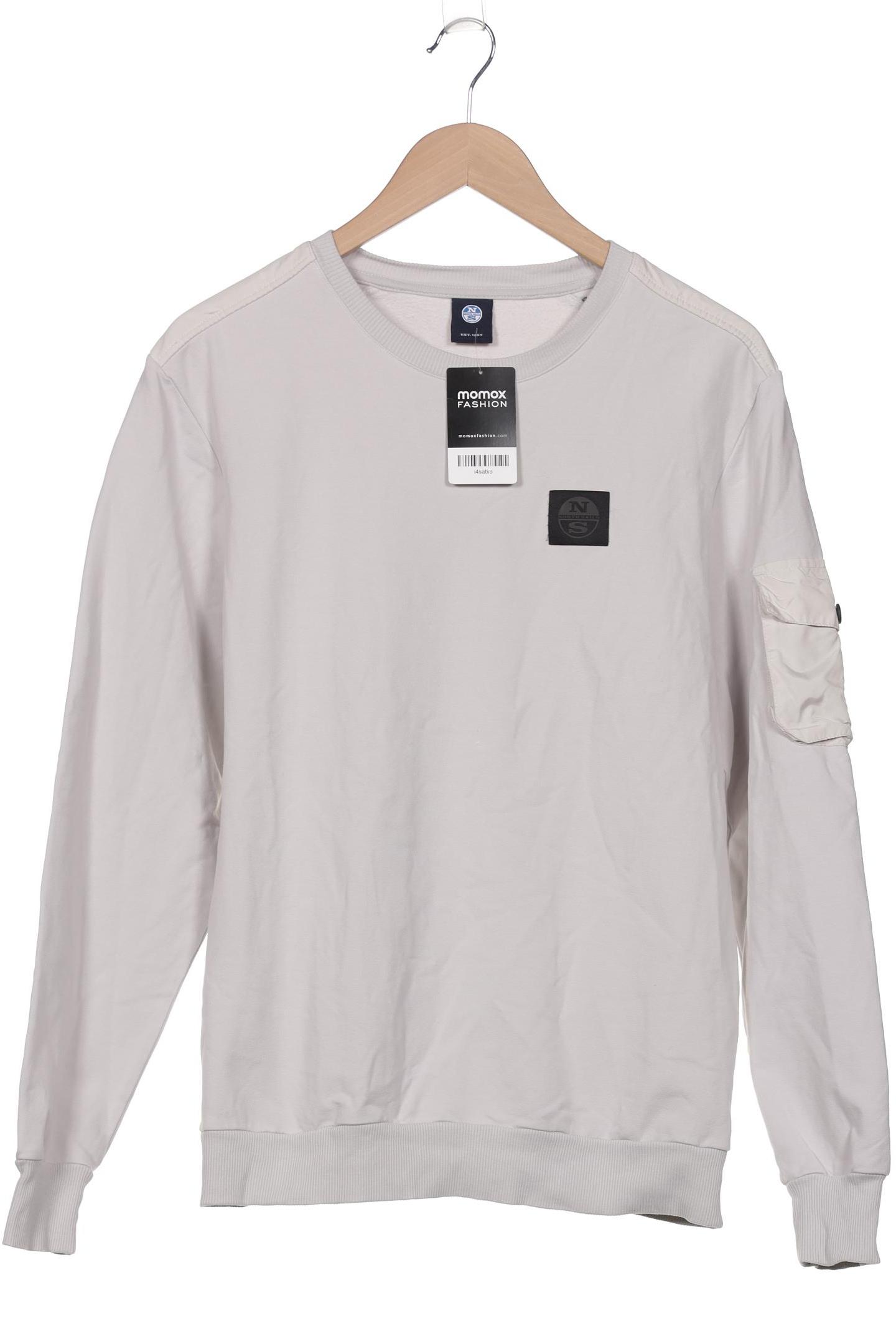 

north sails Herren Sweatshirt, grau, Gr. 48