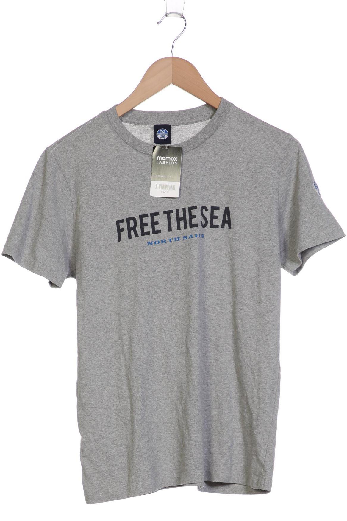 

north sails Herren T-Shirt, grau, Gr. 46
