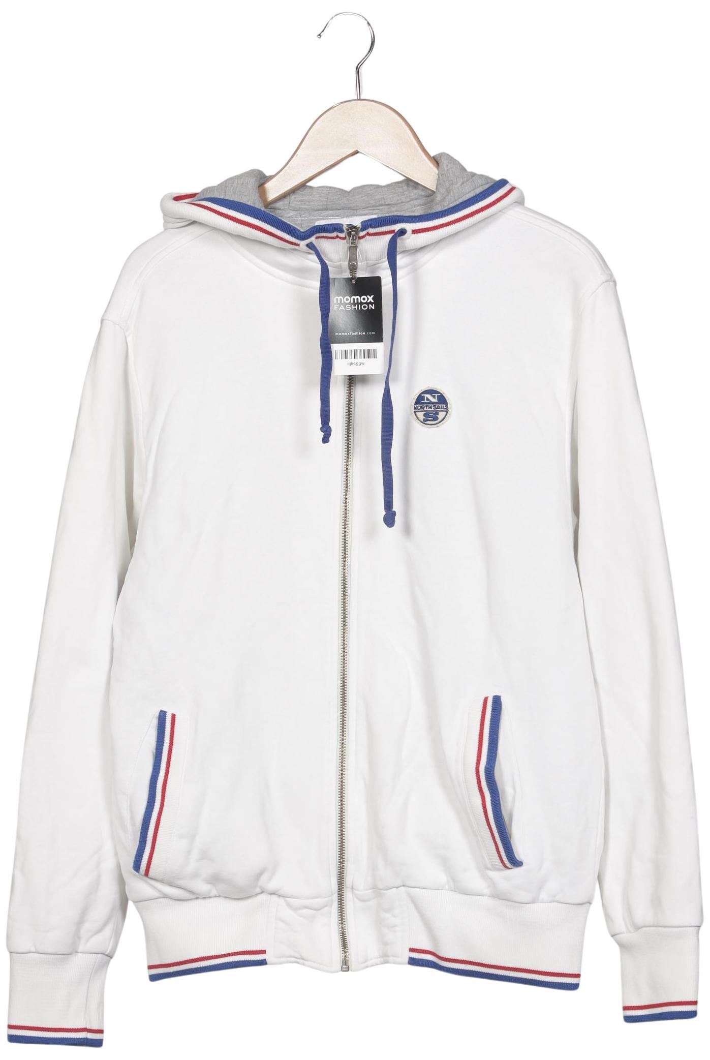 

north sails Herren Kapuzenpullover, weiß, Gr. 54