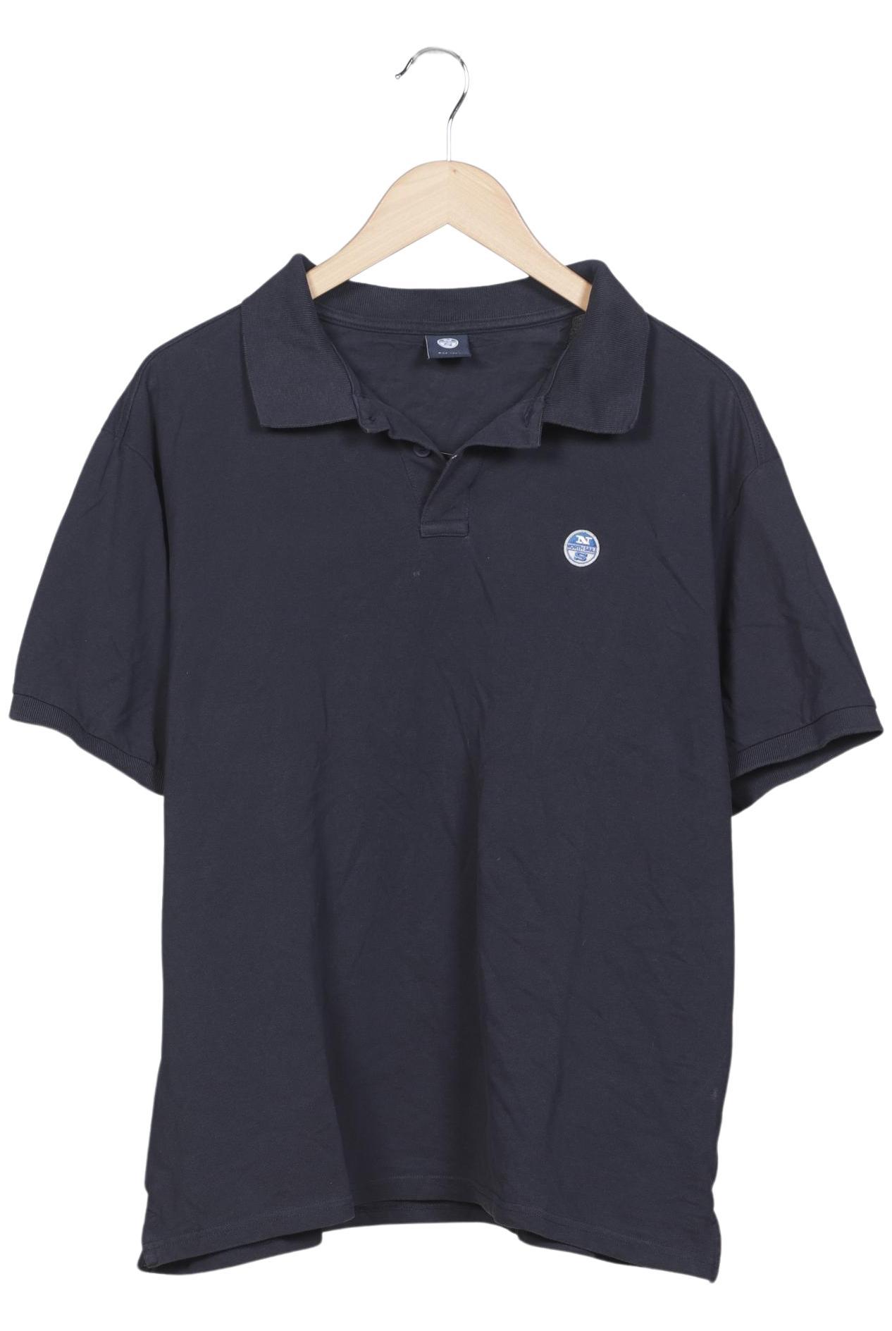 

north sails Herren Poloshirt, marineblau, Gr. 56