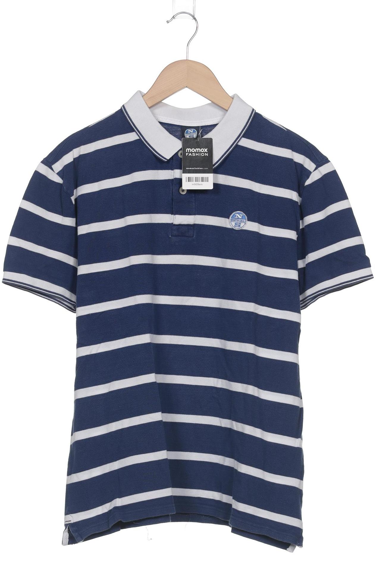 

north sails Herren Poloshirt, blau, Gr. 54