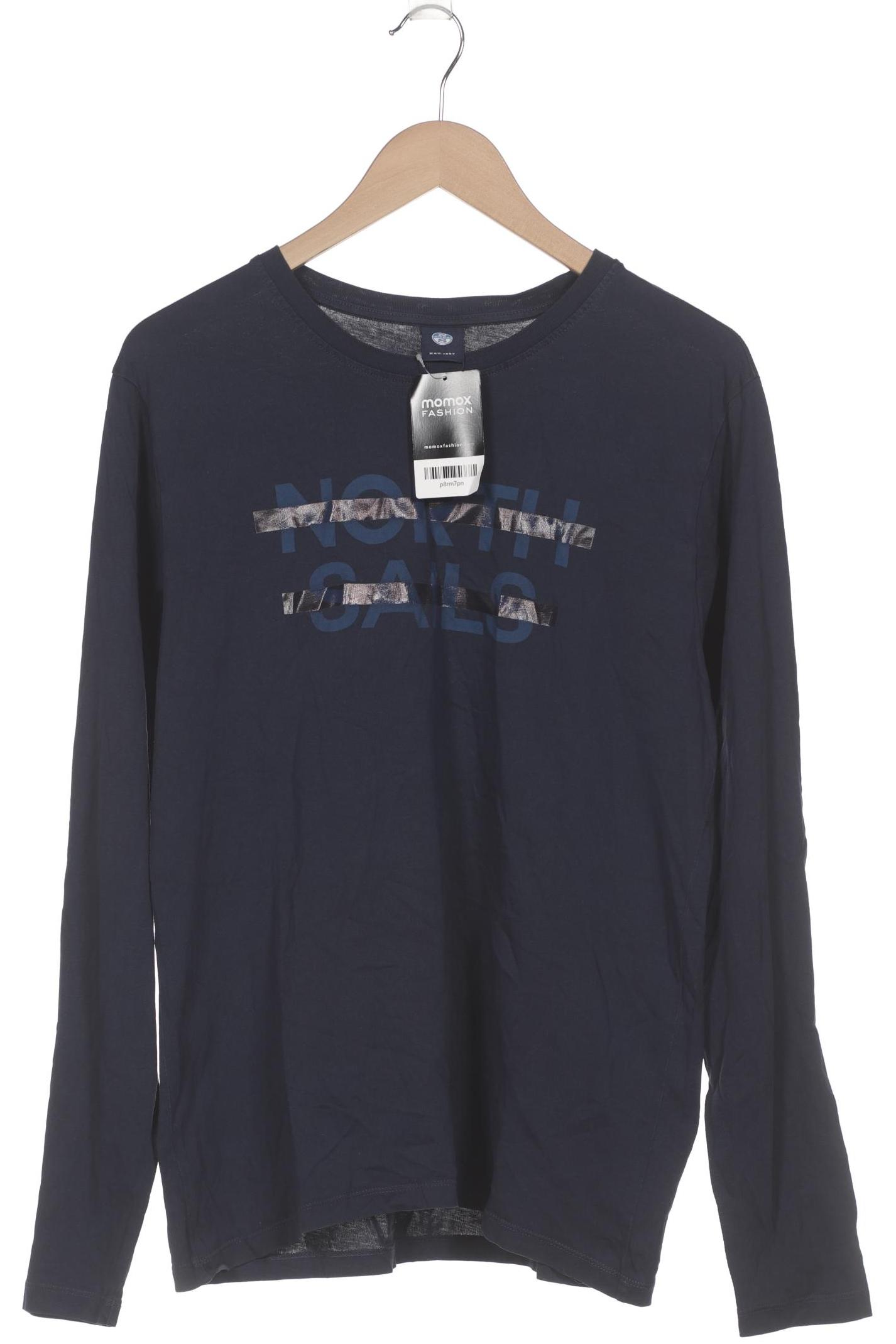 

north sails Herren Langarmshirt, marineblau, Gr. 52