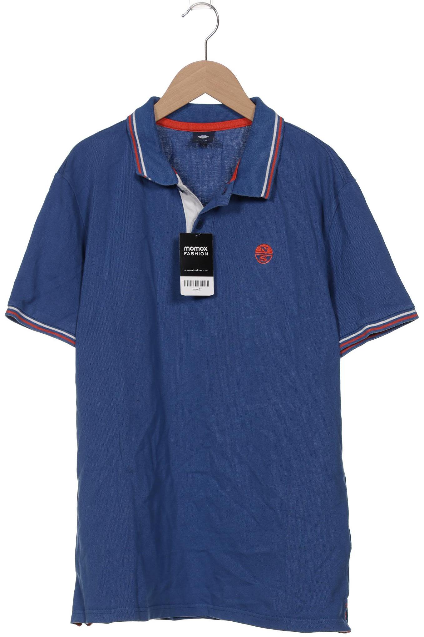 

north sails Herren Poloshirt, blau, Gr. 48