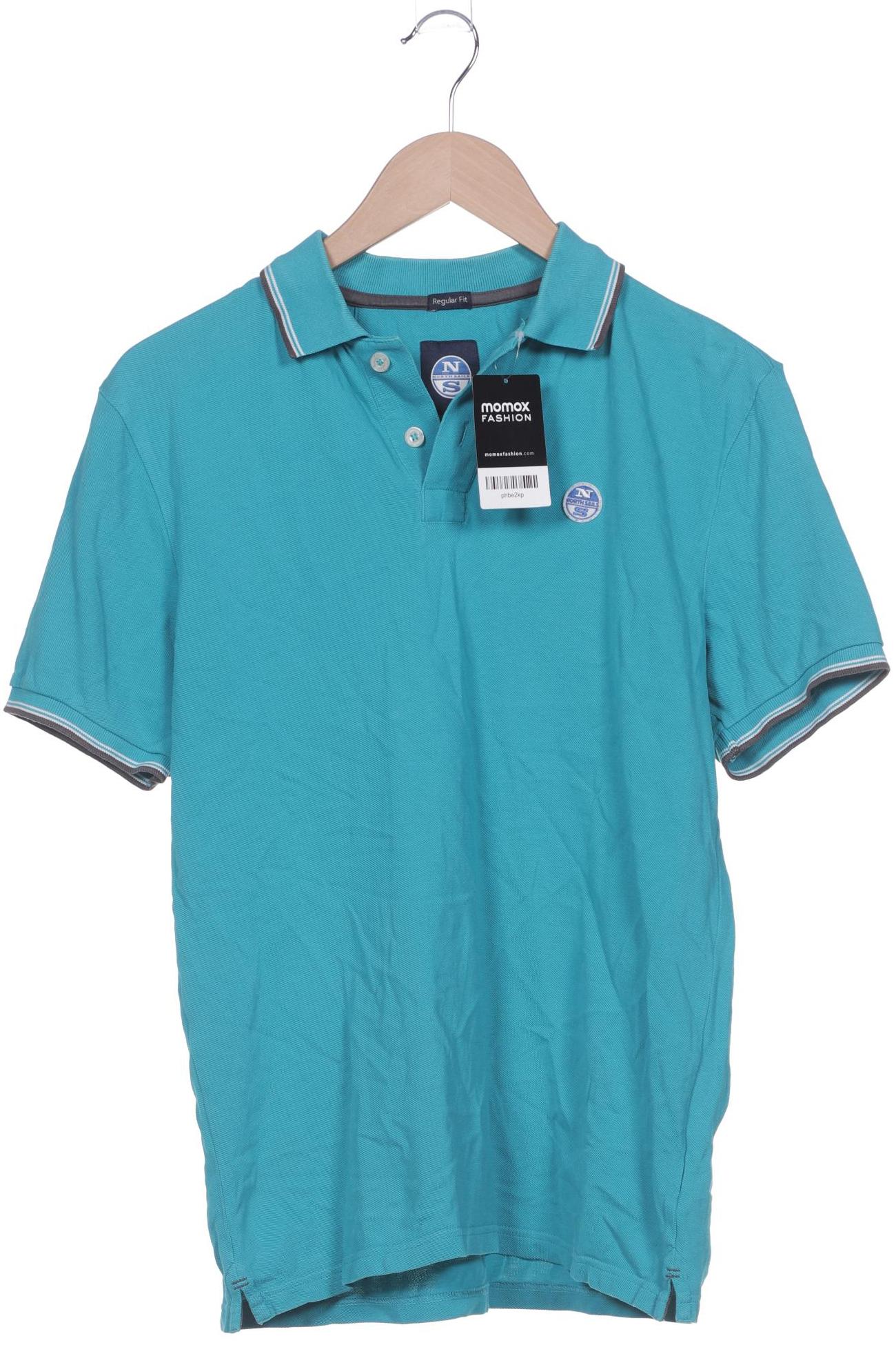 

north sails Herren Poloshirt, türkis, Gr. 48