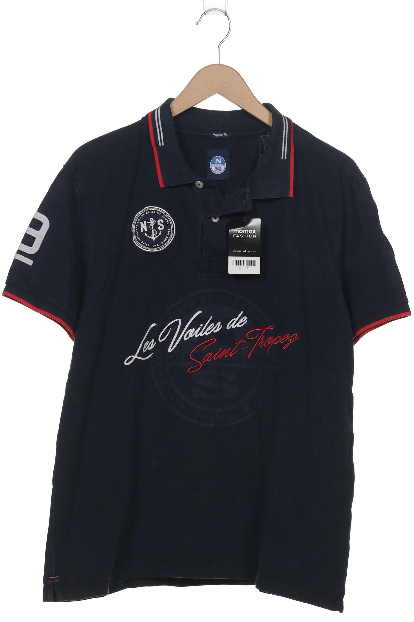 

north sails Herren Poloshirt, marineblau, Gr. 56