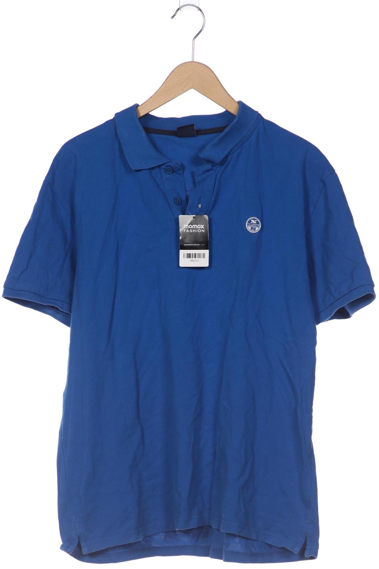 

north sails Herren Poloshirt, blau, Gr. 56