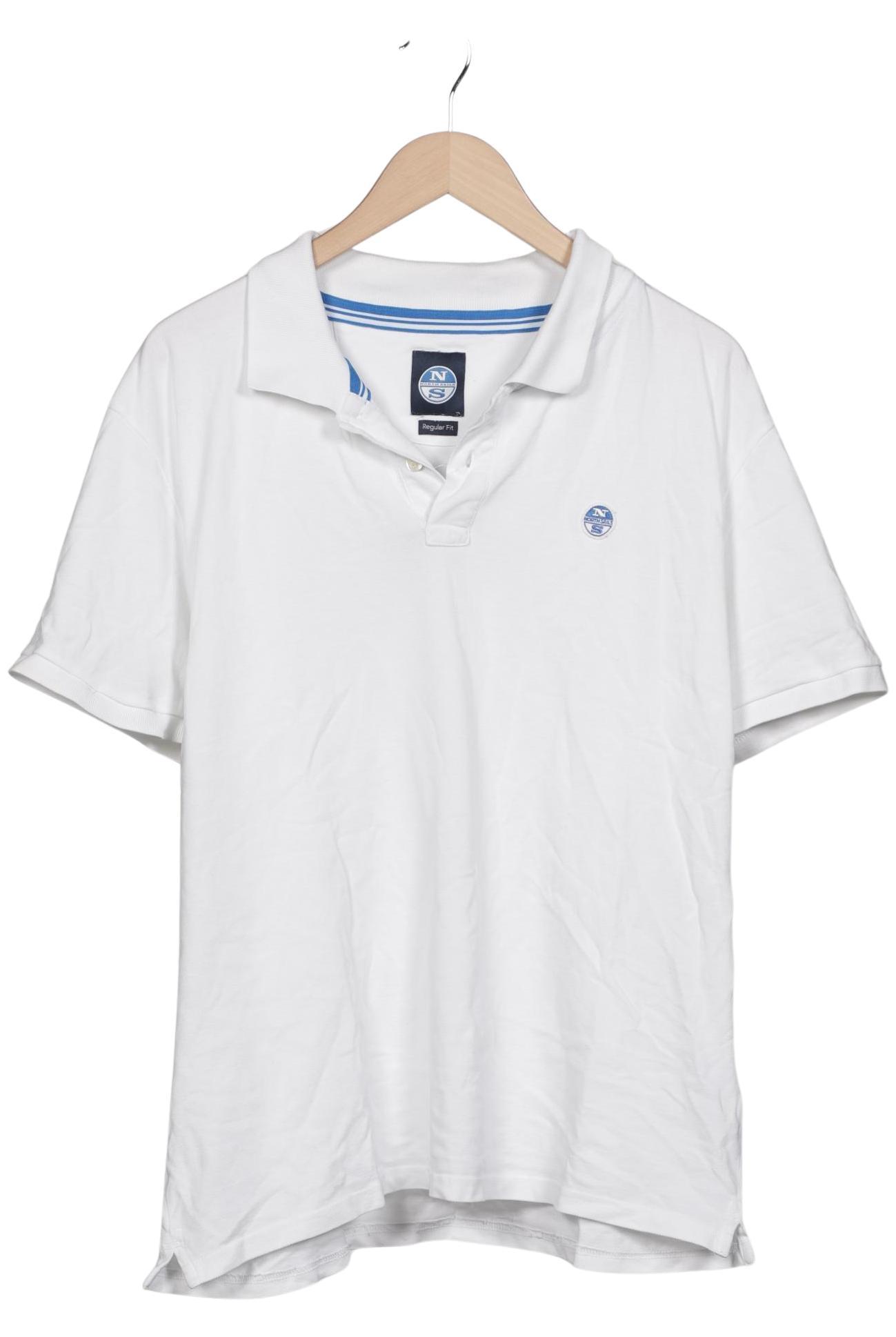 Thumbnail - north sails Herren Poloshirt, weiß, Gr. 56