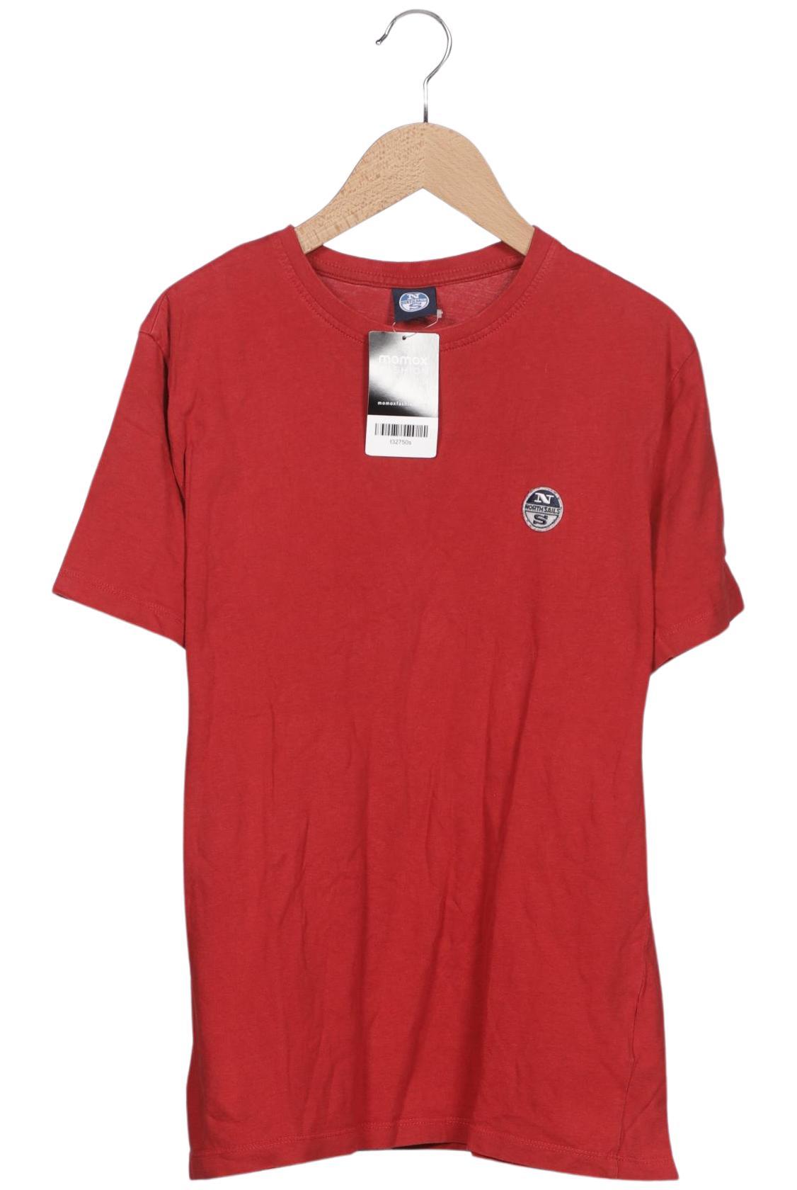 

north sails Herren T-Shirt, rot, Gr. 46
