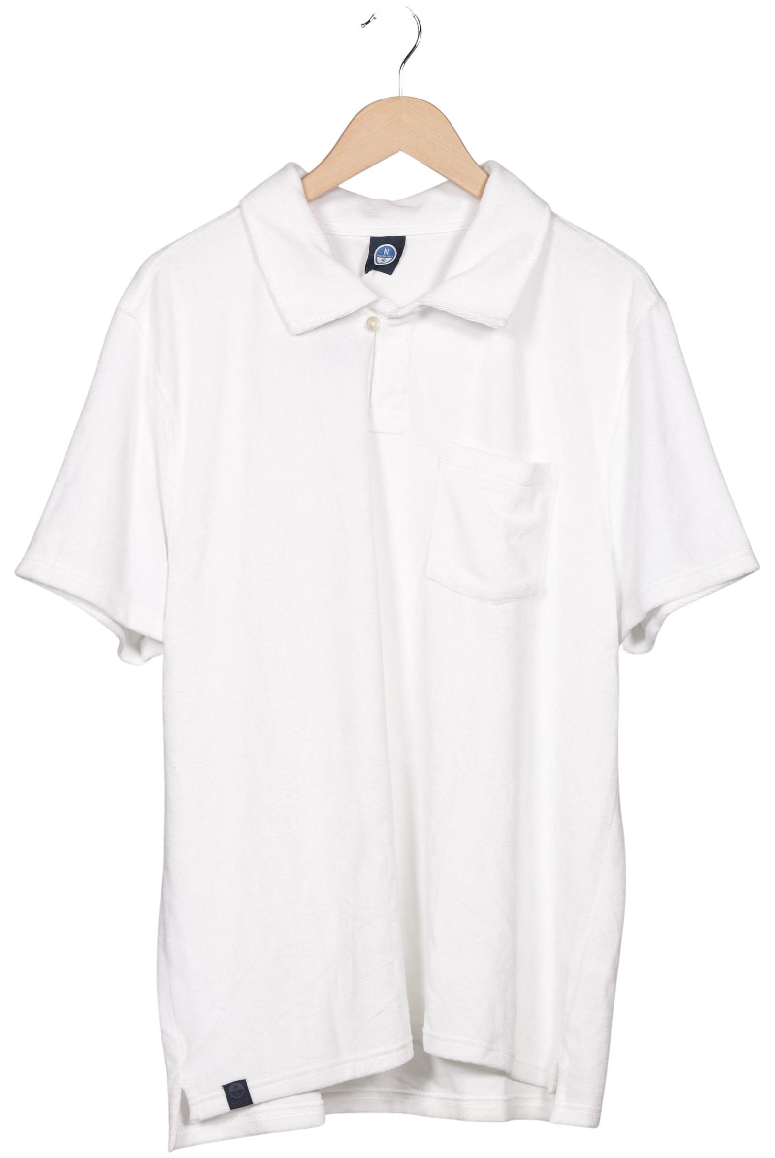 Thumbnail - north sails Herren Poloshirt, weiß, Gr. 54