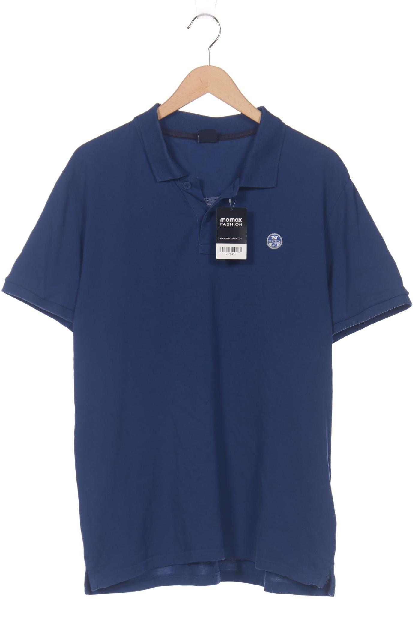

north sails Herren Poloshirt, blau, Gr. 56