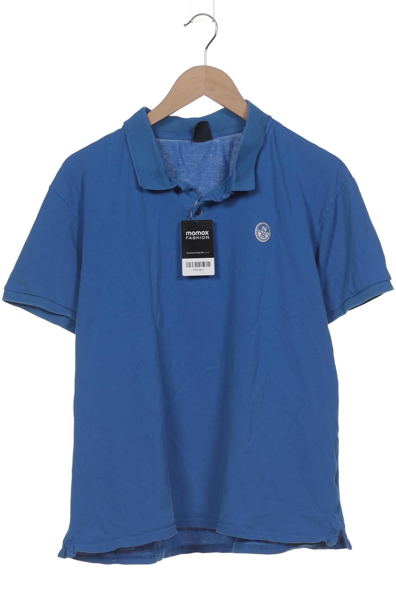 

north sails Herren Poloshirt, blau, Gr. 56