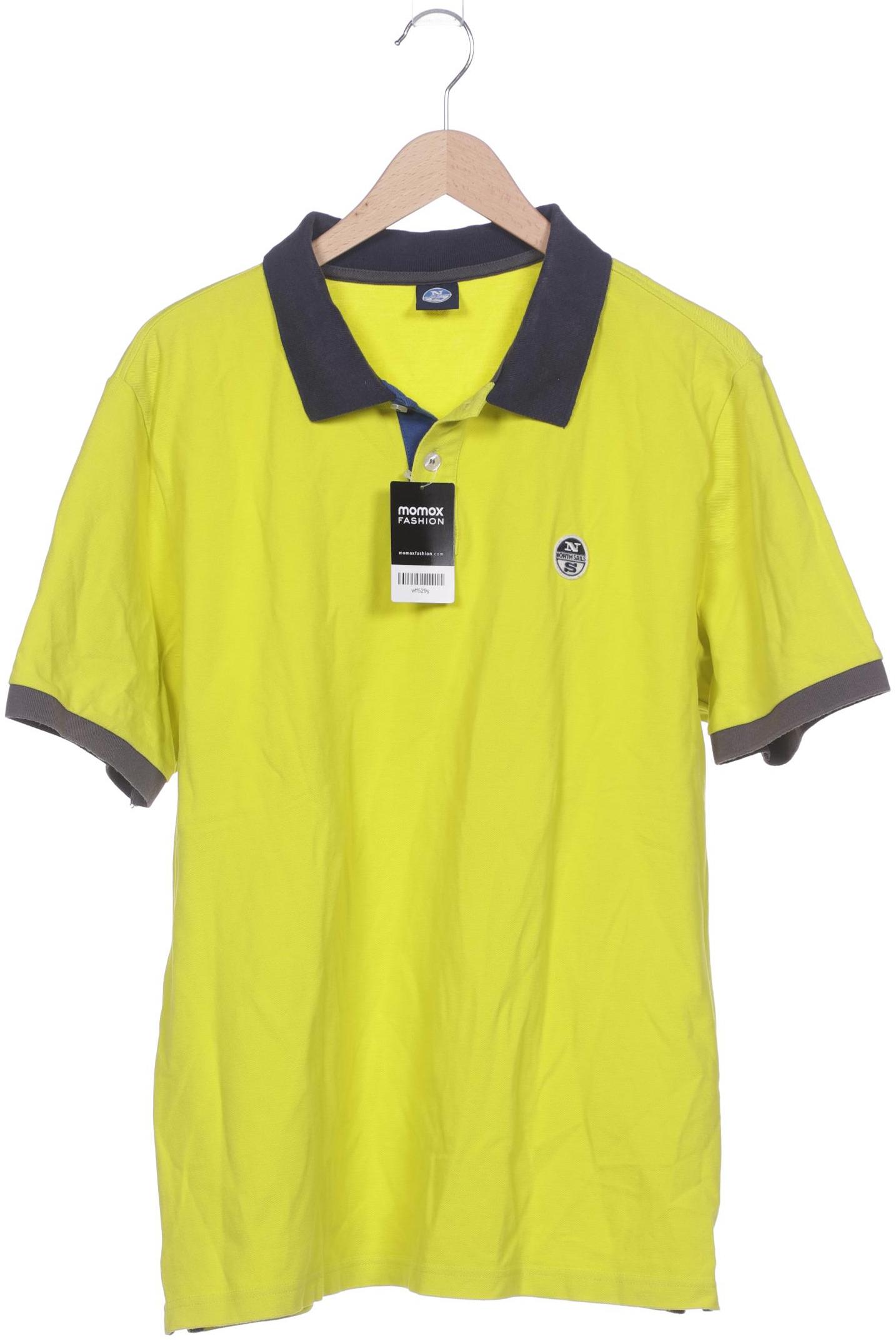 

north sails Herren Poloshirt, gelb, Gr. 56