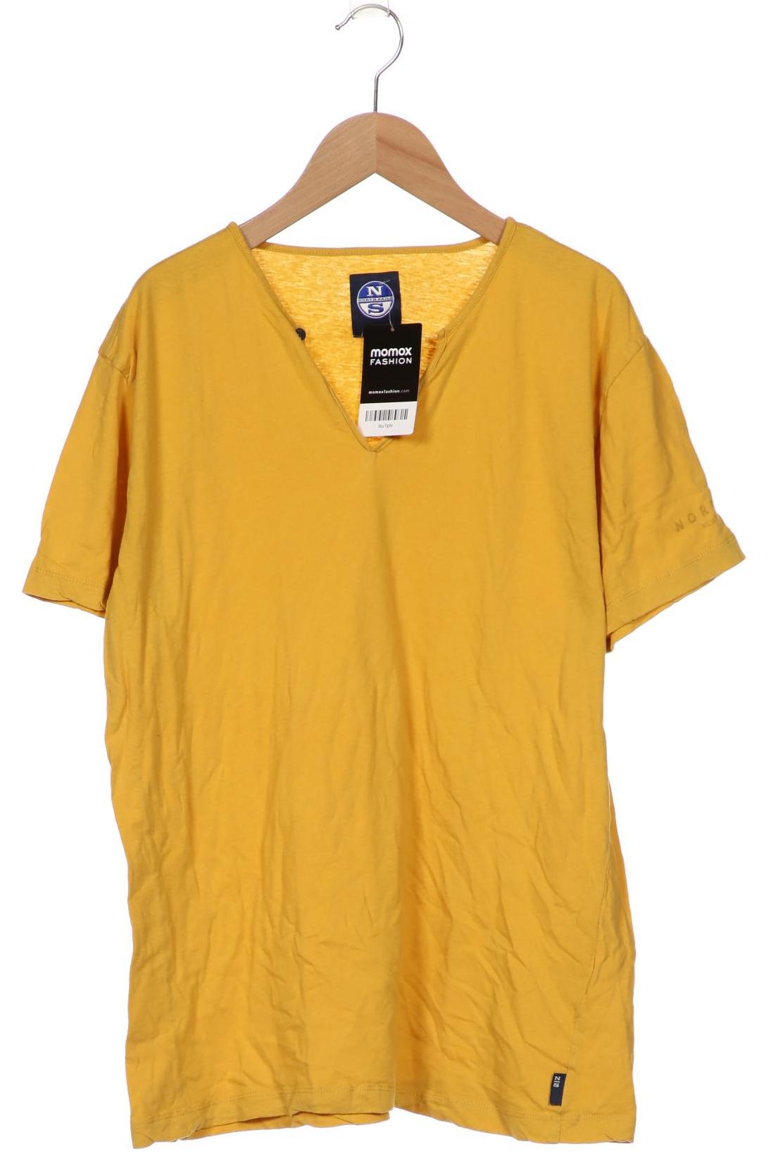 

north sails Herren T-Shirt, gelb, Gr. 46