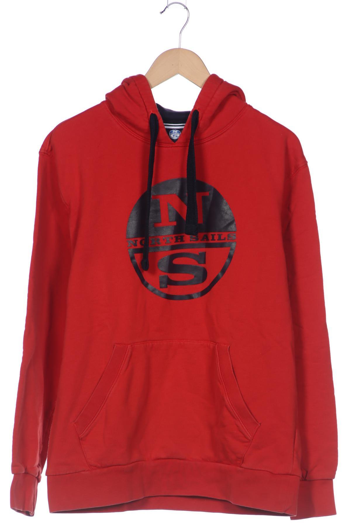 

north sails Herren Kapuzenpullover, rot, Gr. 54