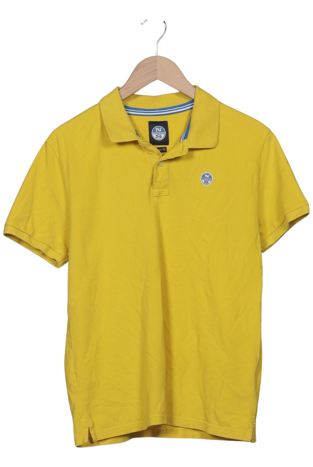 Thumbnail - north sails Herren Poloshirt, gelb, Gr. 48