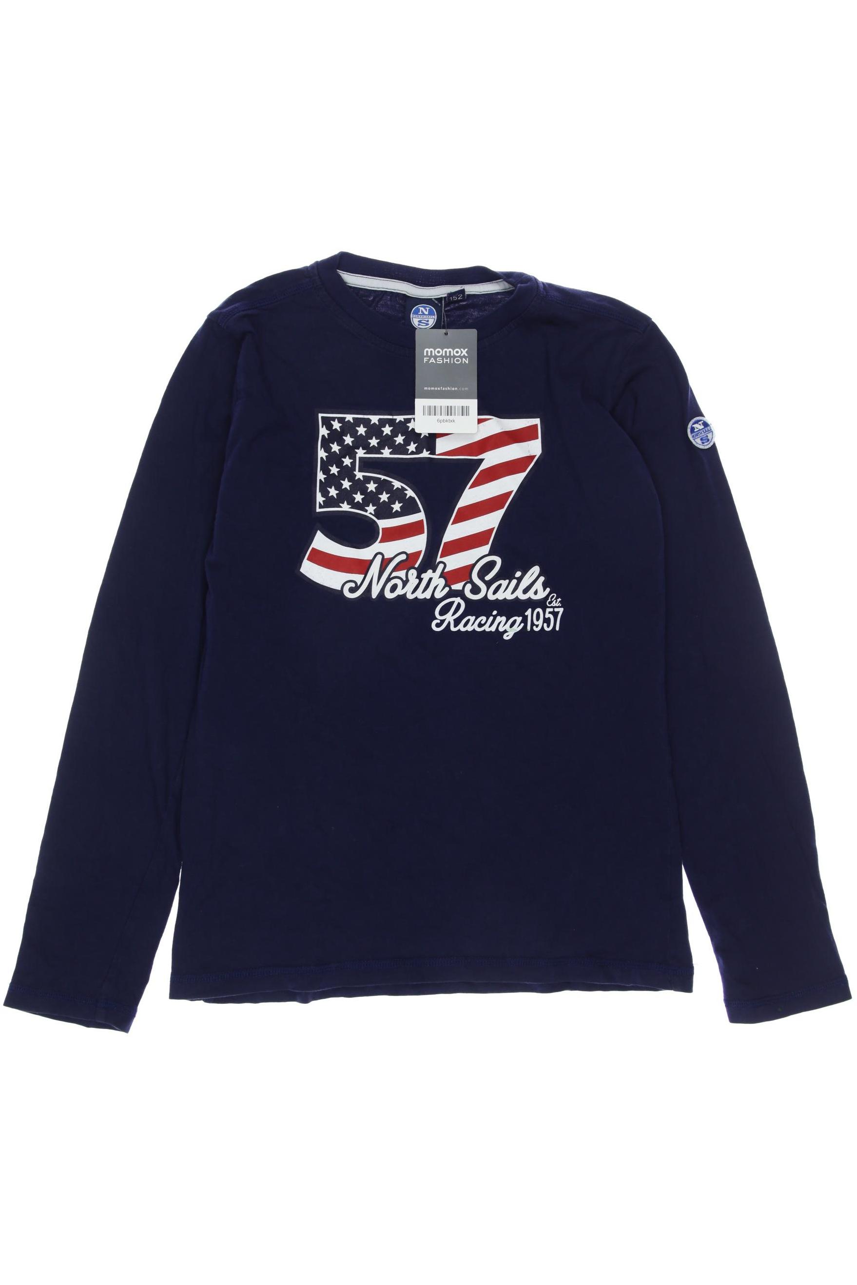 

north sails Herren Langarmshirt, marineblau, Gr. 12