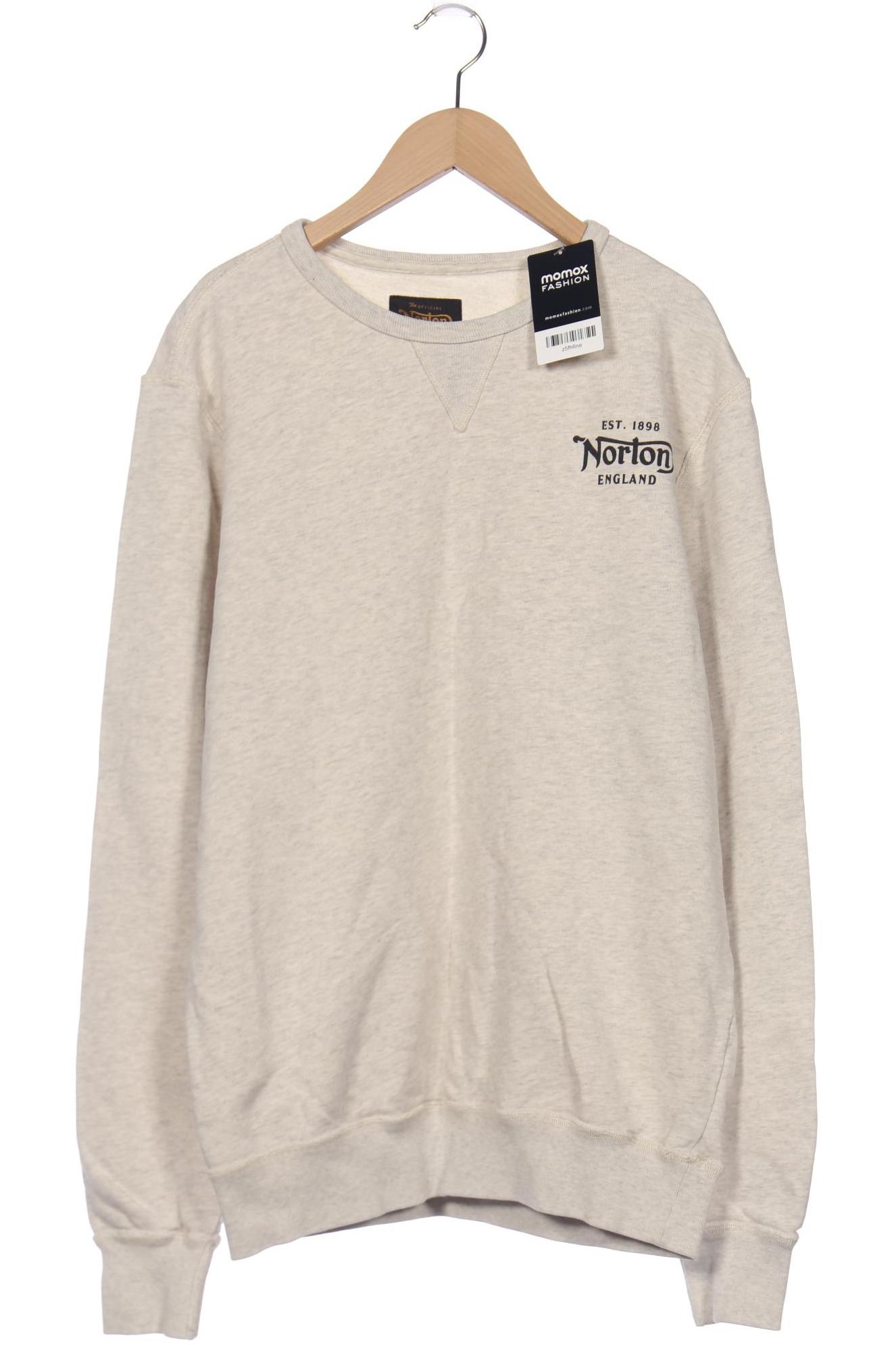 

norton Herren Sweatshirt, beige, Gr. 48