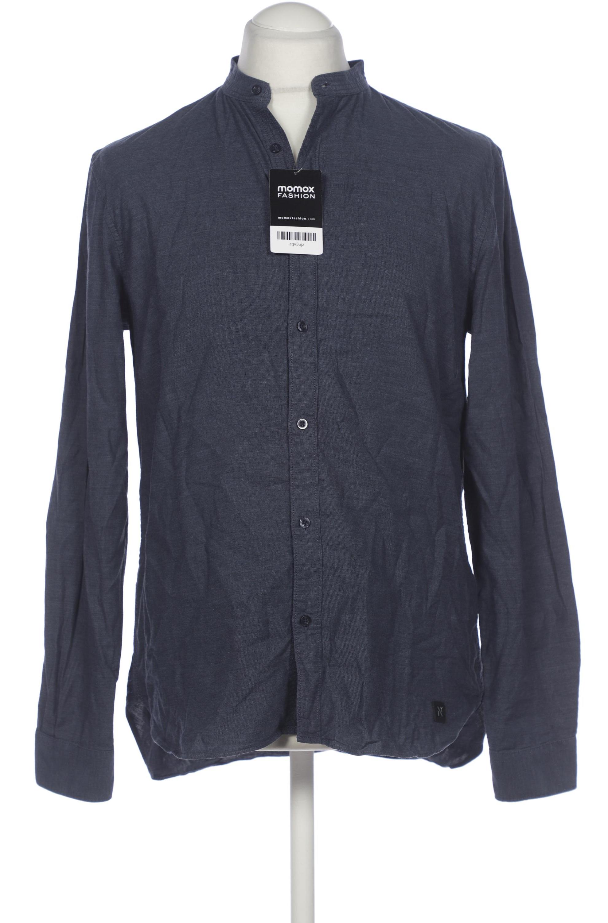 

Nowadays Herren Hemd, marineblau, Gr. 48