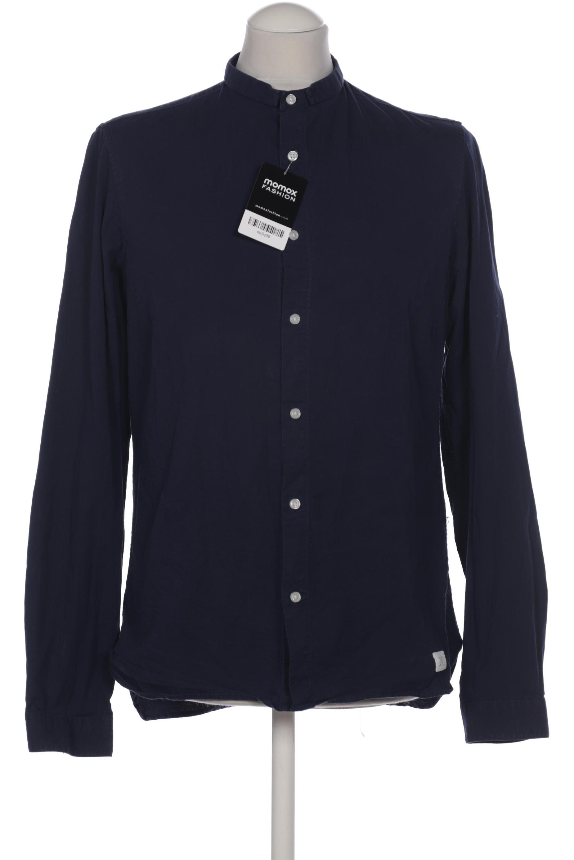 

Nowadays Herren Hemd, marineblau, Gr. 46