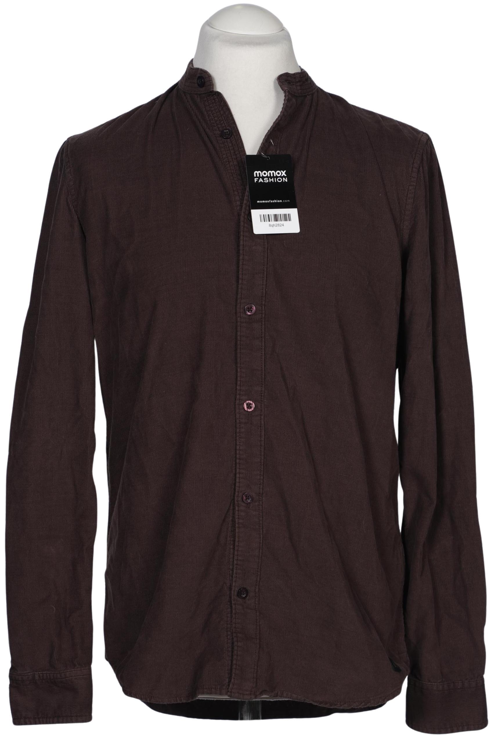 Thumbnail - Nowadays Herren Hemd, braun, Gr. 48