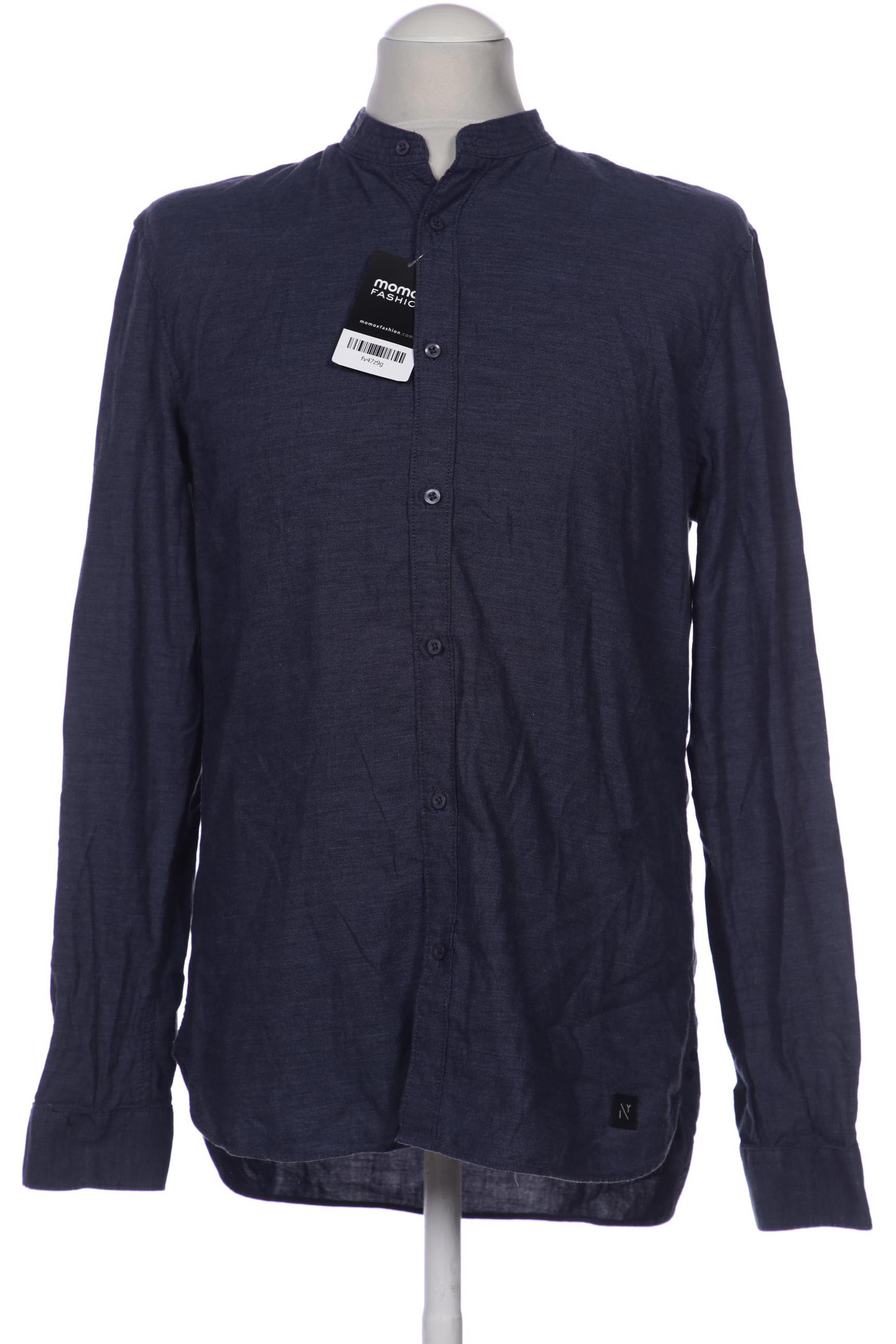 

Nowadays Herren Hemd, marineblau, Gr. 48