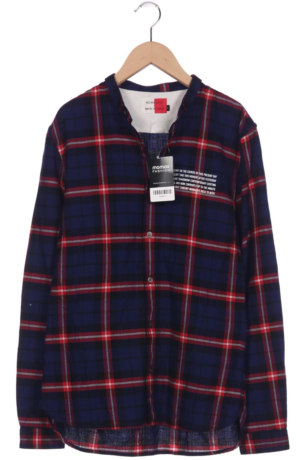 

Nowadays Herren Hemd, marineblau, Gr. 46