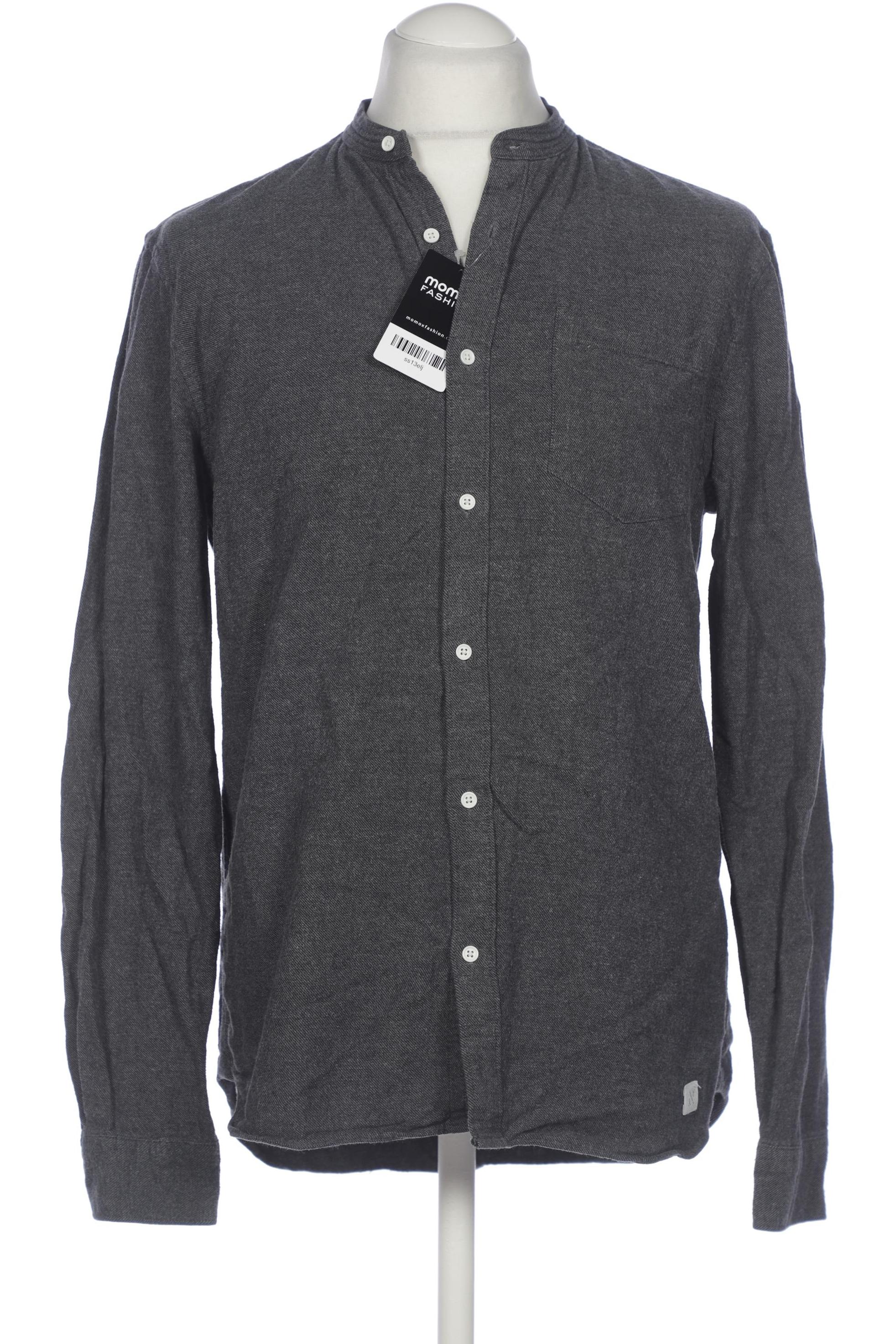 

Nowadays Herren Hemd, grau, Gr. 52